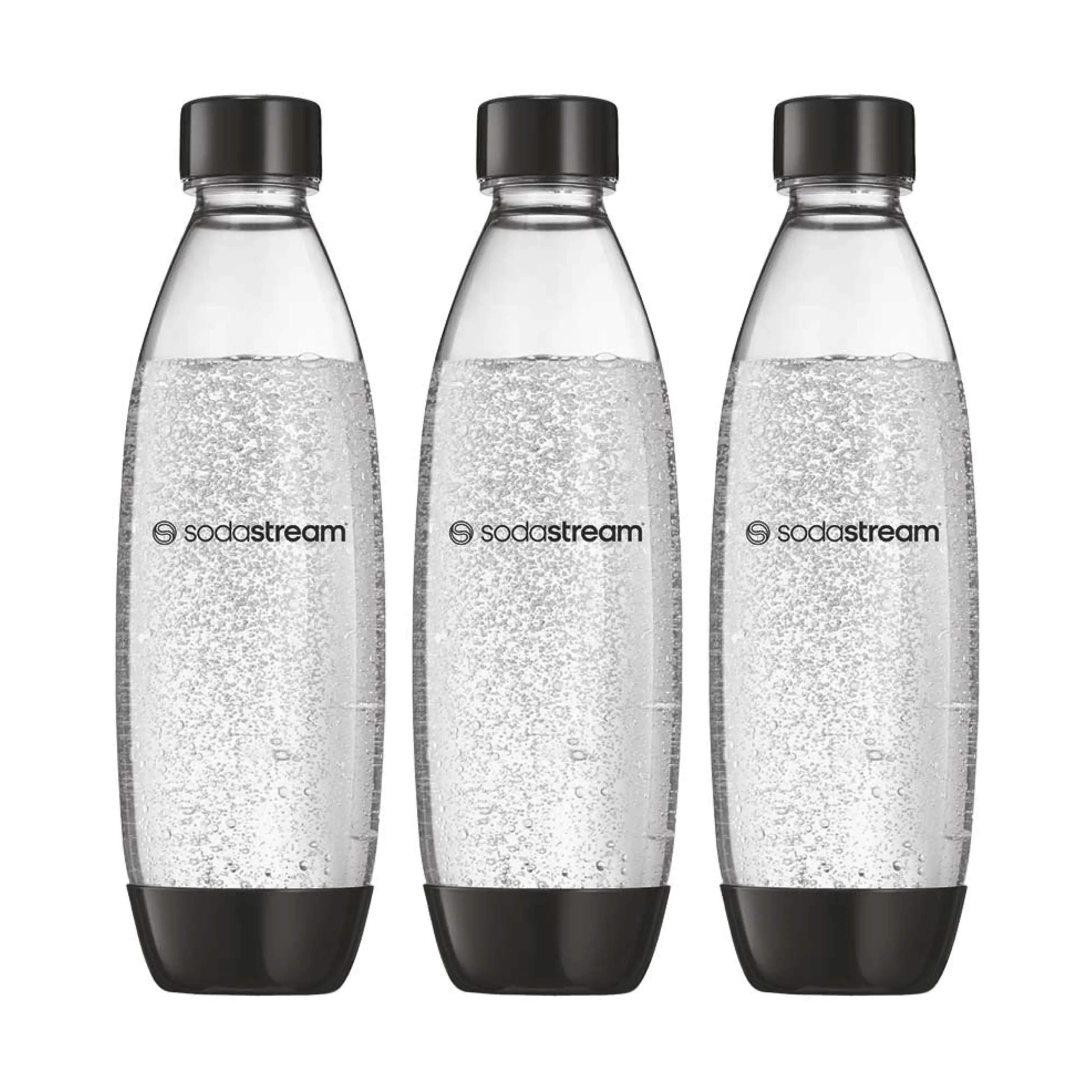 SodaStream Flasker til sodavandsmaskine Trio Fuse DWS Flasker - 3 dele i Klar, 1