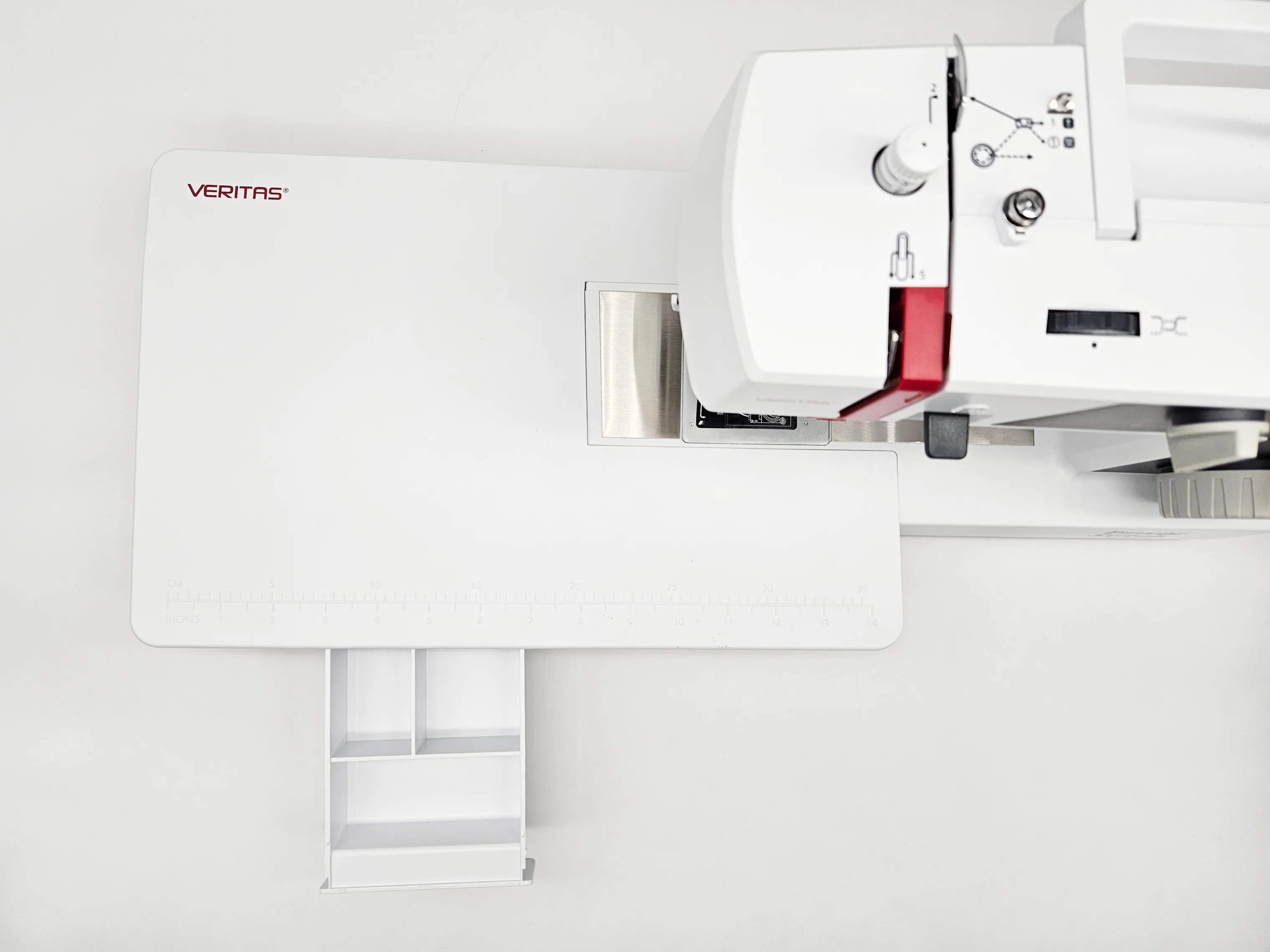 VERITAS Symaskiner Powerstitch 32 Titan Overlock i Hvid, 9