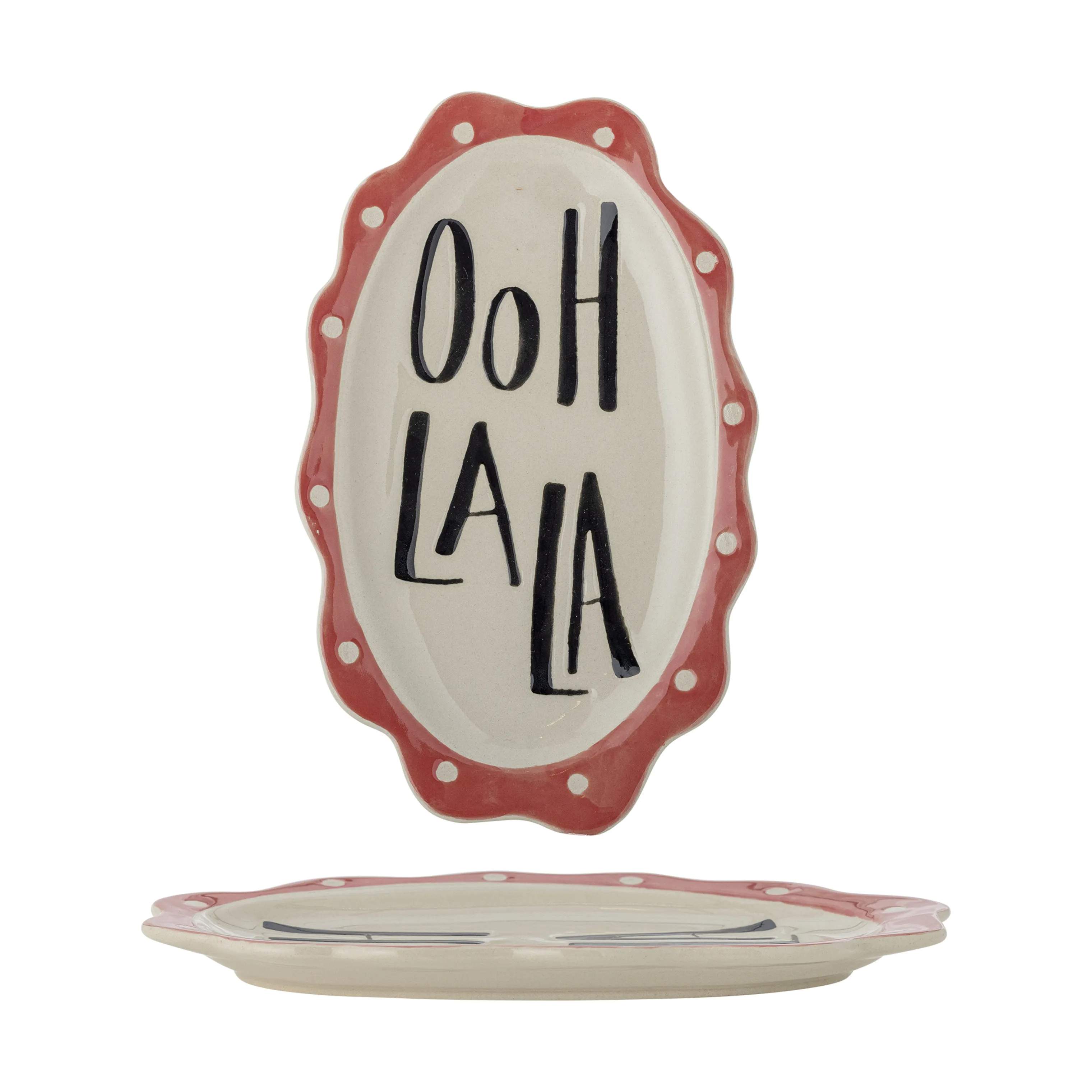 Bloomingville Serveringsfade Soline Serveringsfad i Rosa, 1