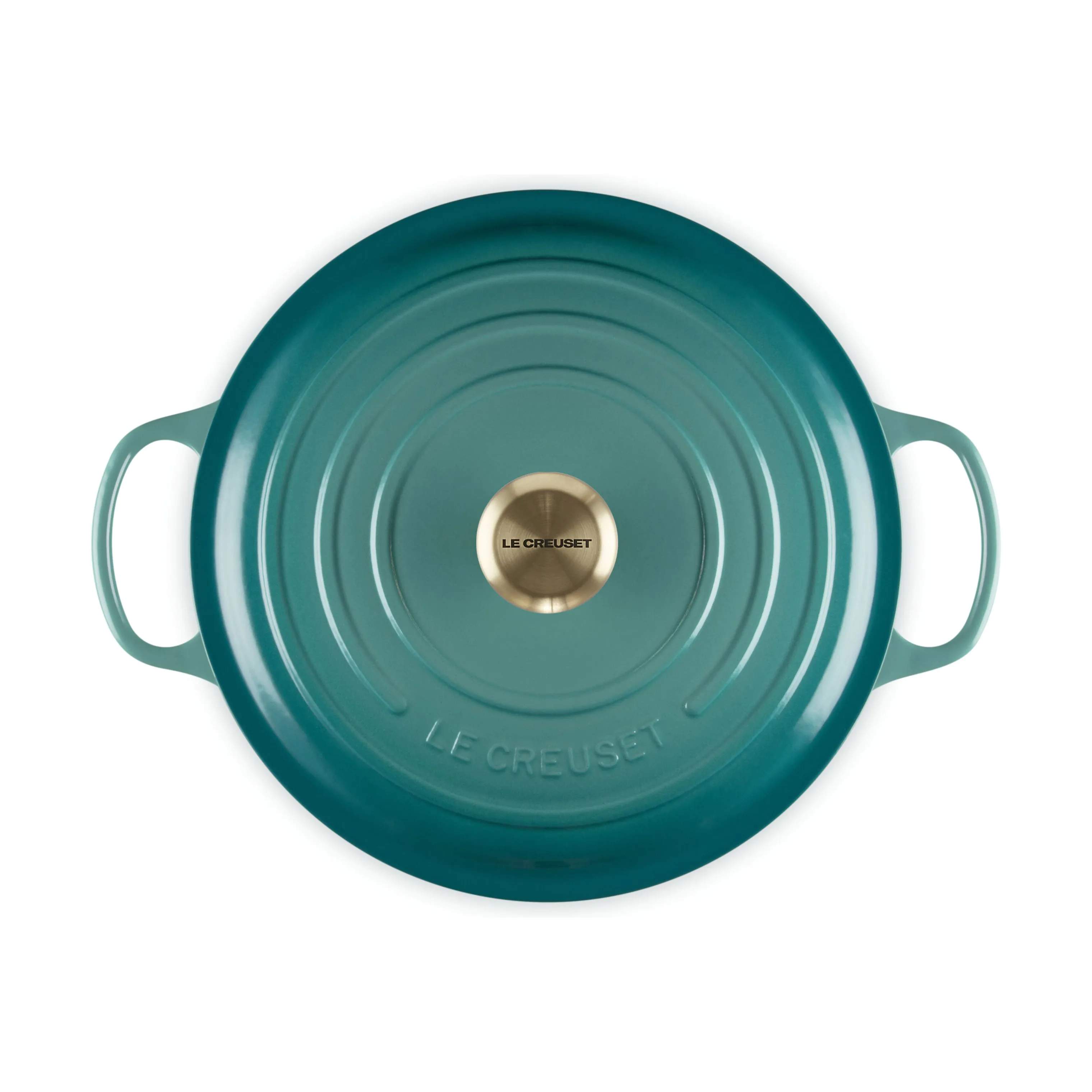 Le Creuset Gryder Signature Gryde i Bleu Riviera, 6.7 L, 3