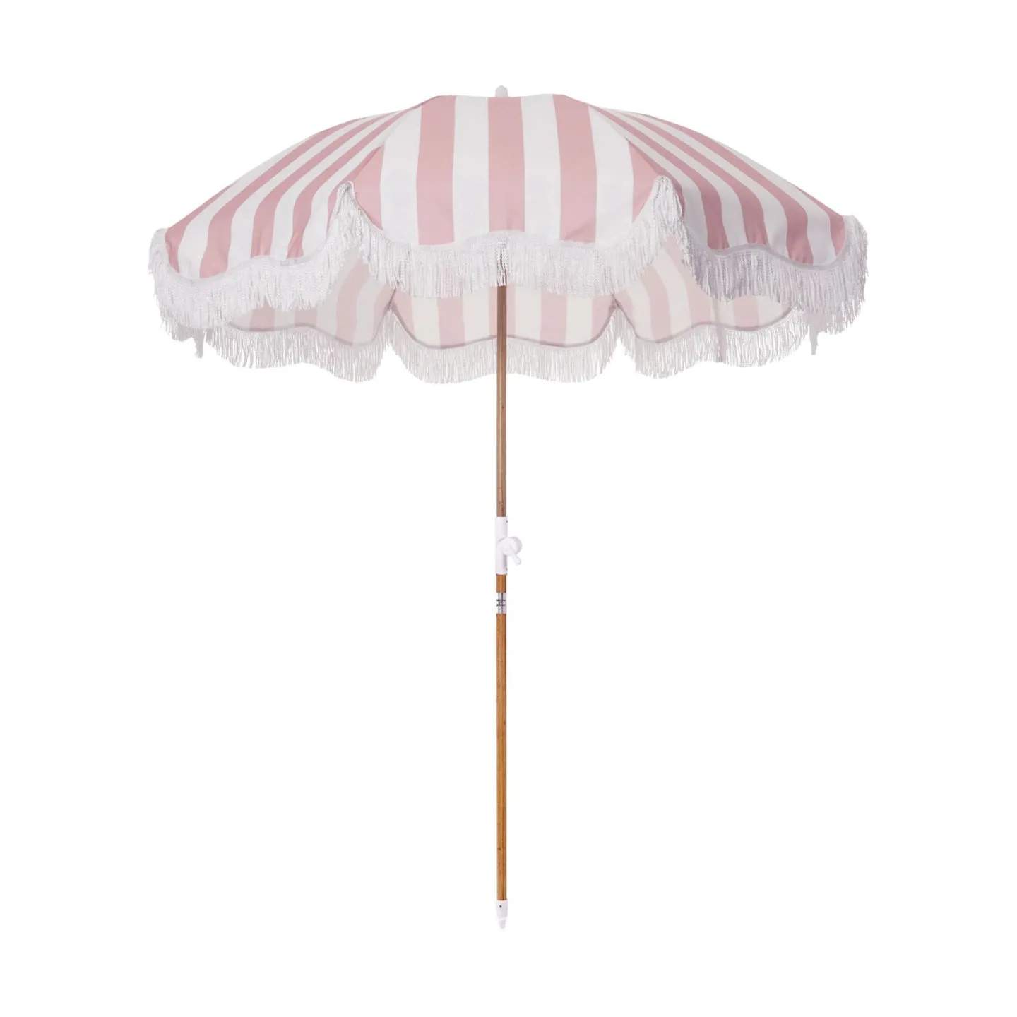 Holiday Strand Parasol, crew pink, large