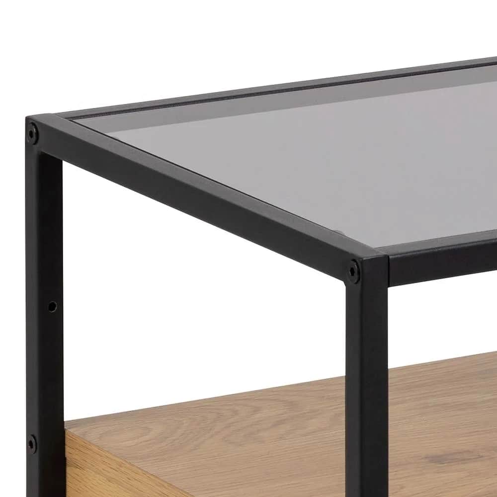 CASA Living Sengeborde Randolf Natbord i Sort/natur, 3