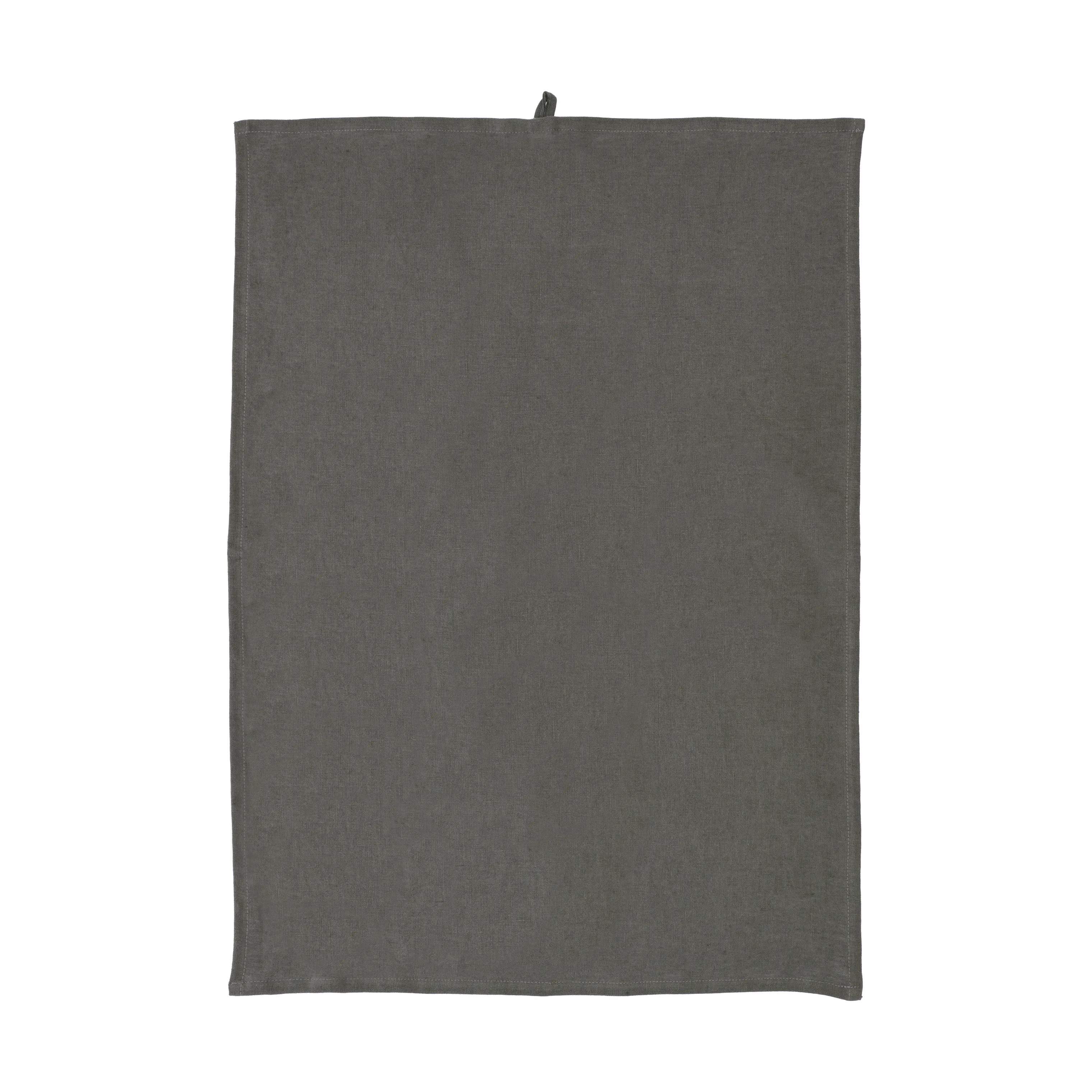 Pure Linen Viskestykke, earth, large