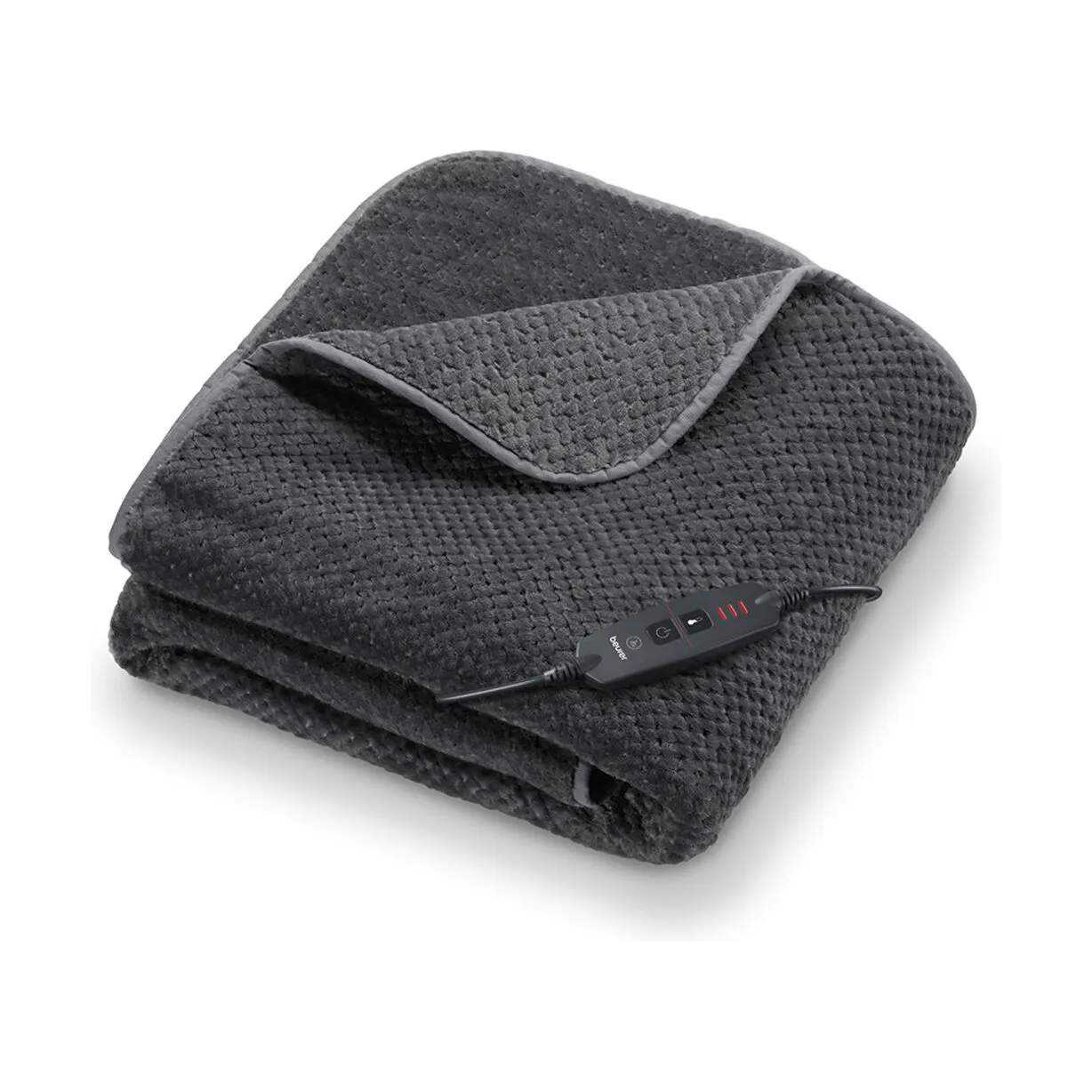 Beurer Varmetæpper Varmetæppe i Grå, 1