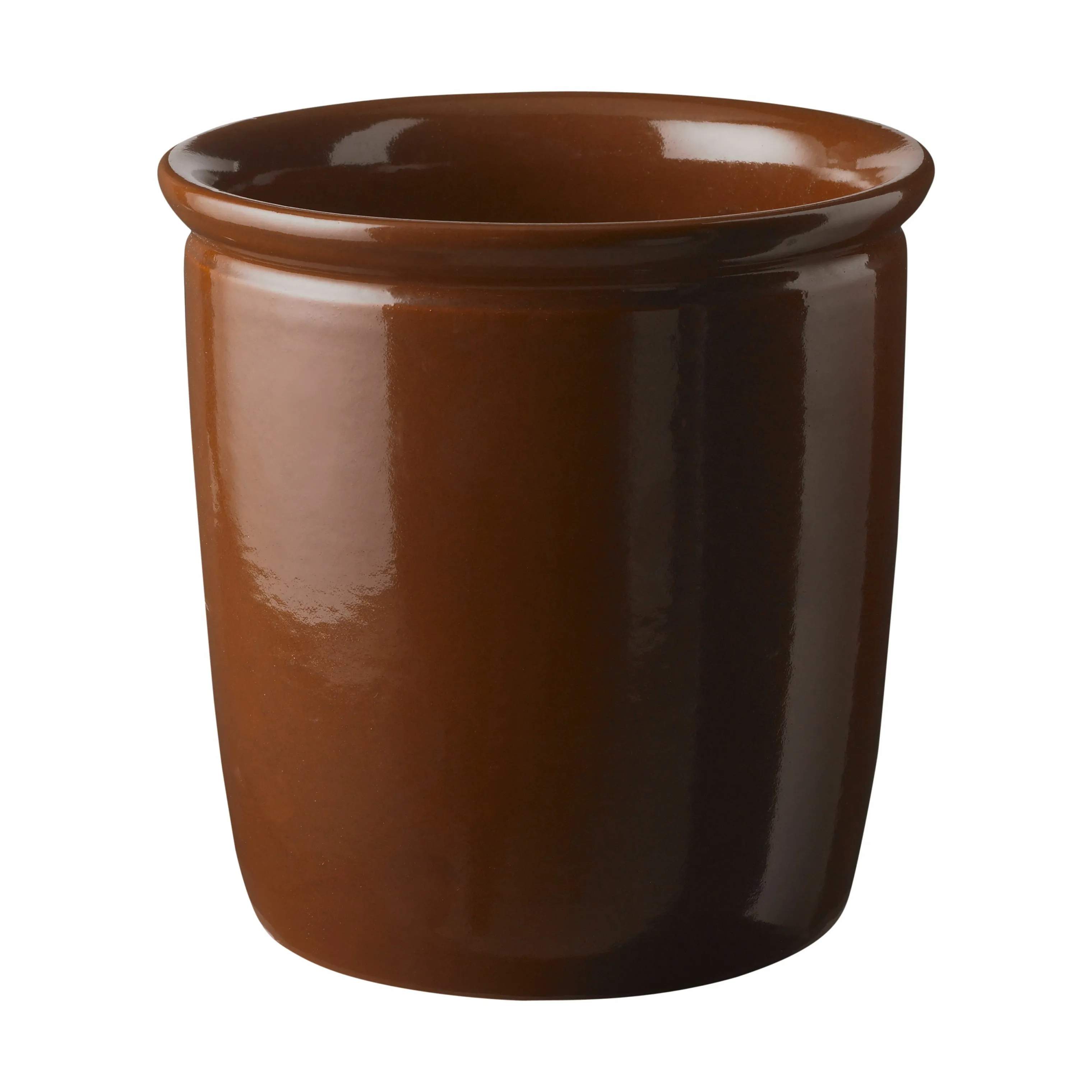Knabstrup Keramik krukker til køkkenredskaber Syltekrukke