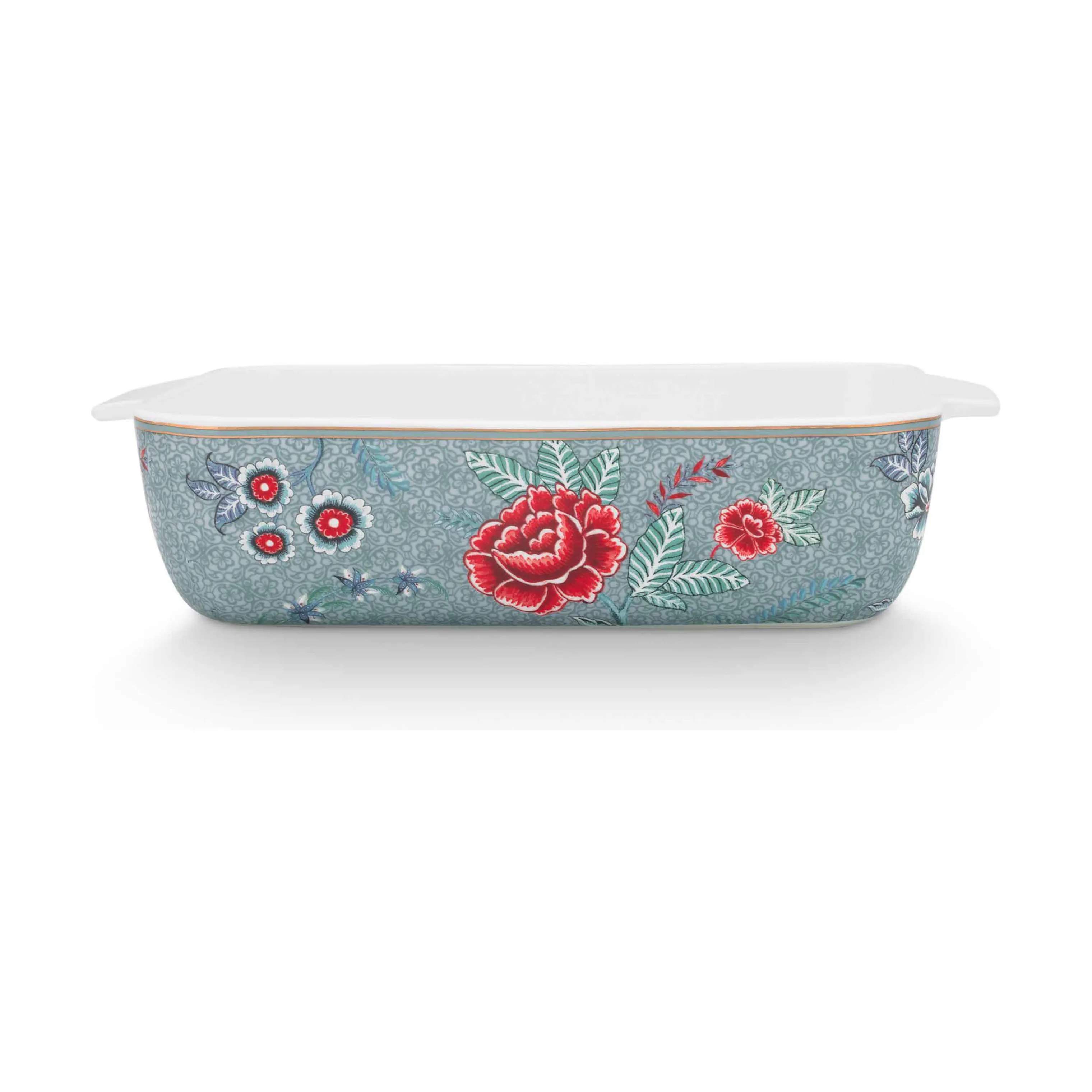 PIP Studio Ovnfaste fade Flower Festival Fad i Blue, 3