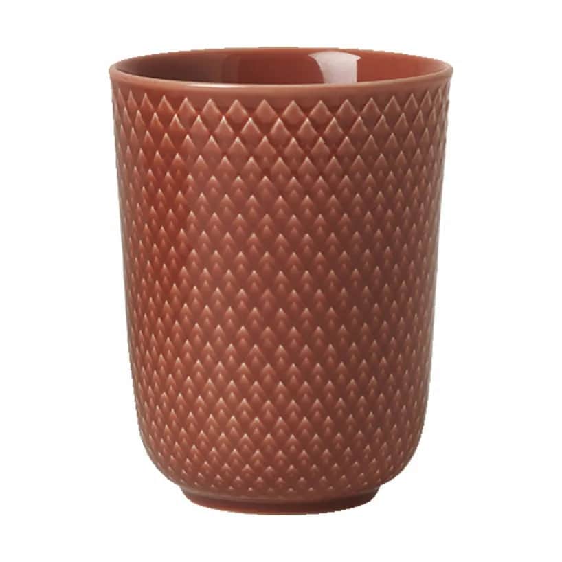 Rhombe Color Krus, terracotta, large