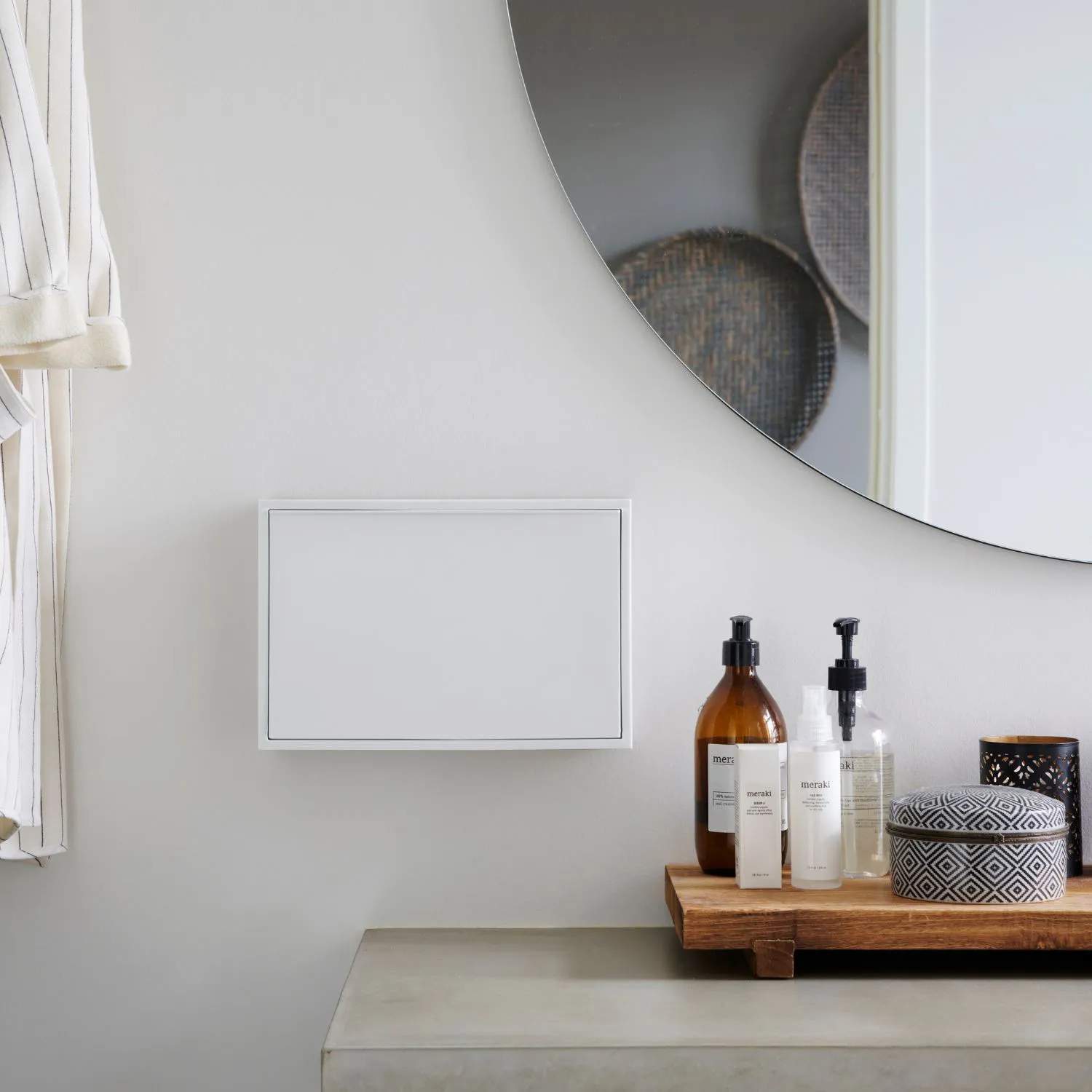 ReCollector Toiletspande Væghængt Toiletspand i Briliant White, 2