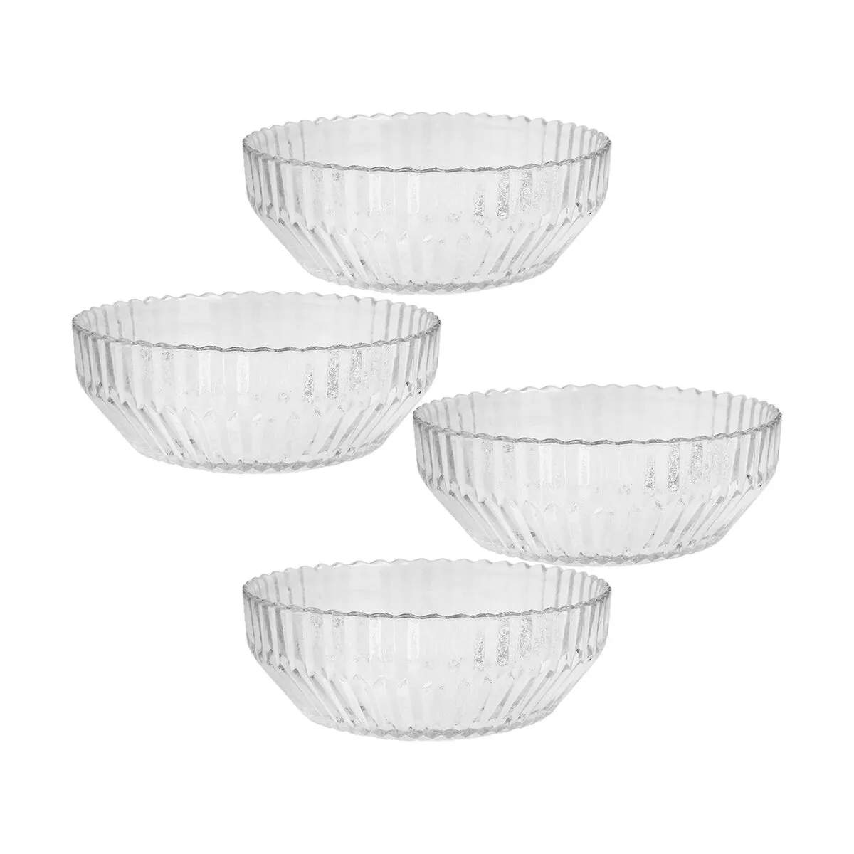 Archie Skål - 4 stk., clear, large