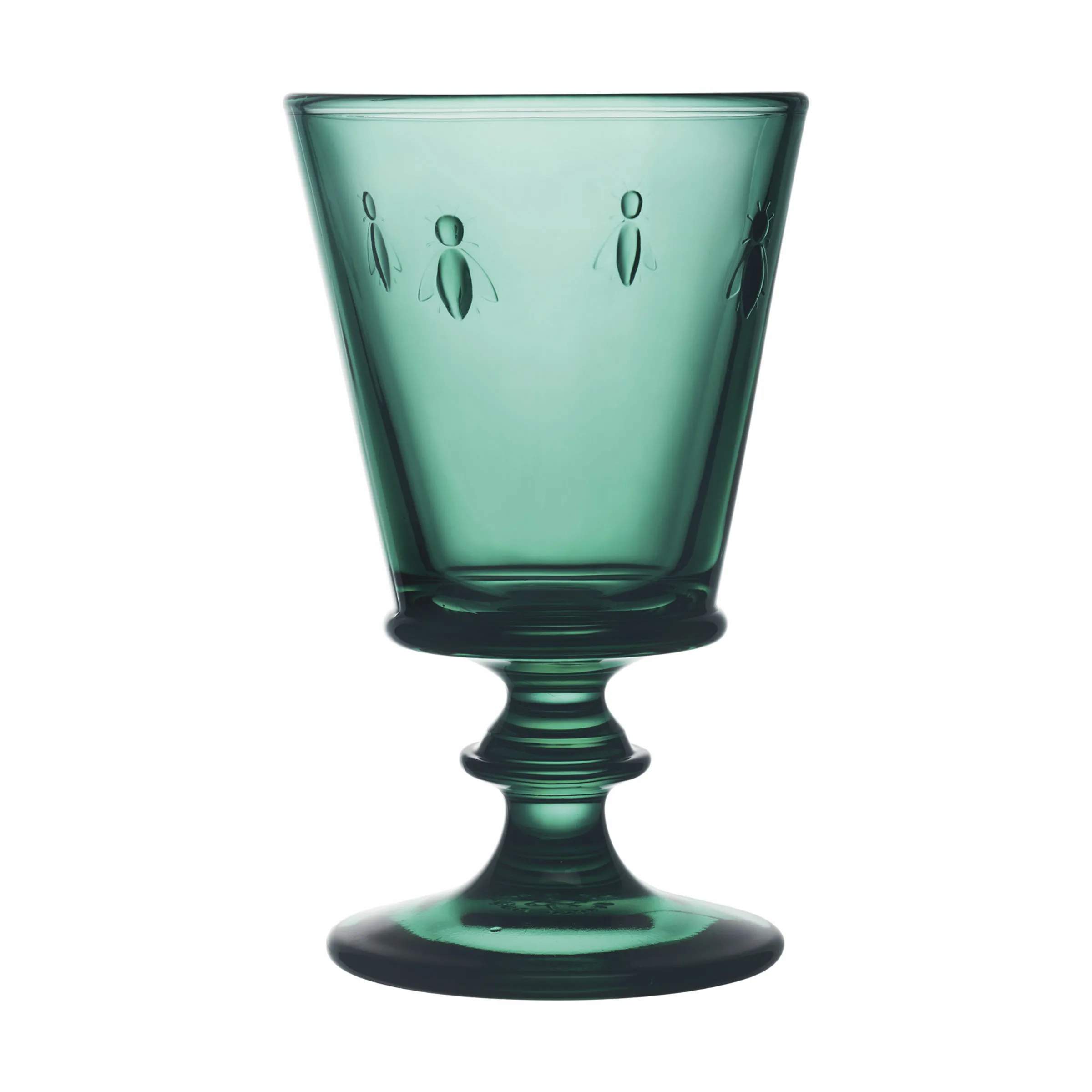 La Rochère Rødvinsglas Abeille Vinglas - 6 stk. i Mørkegrøn, 24 cl, 3