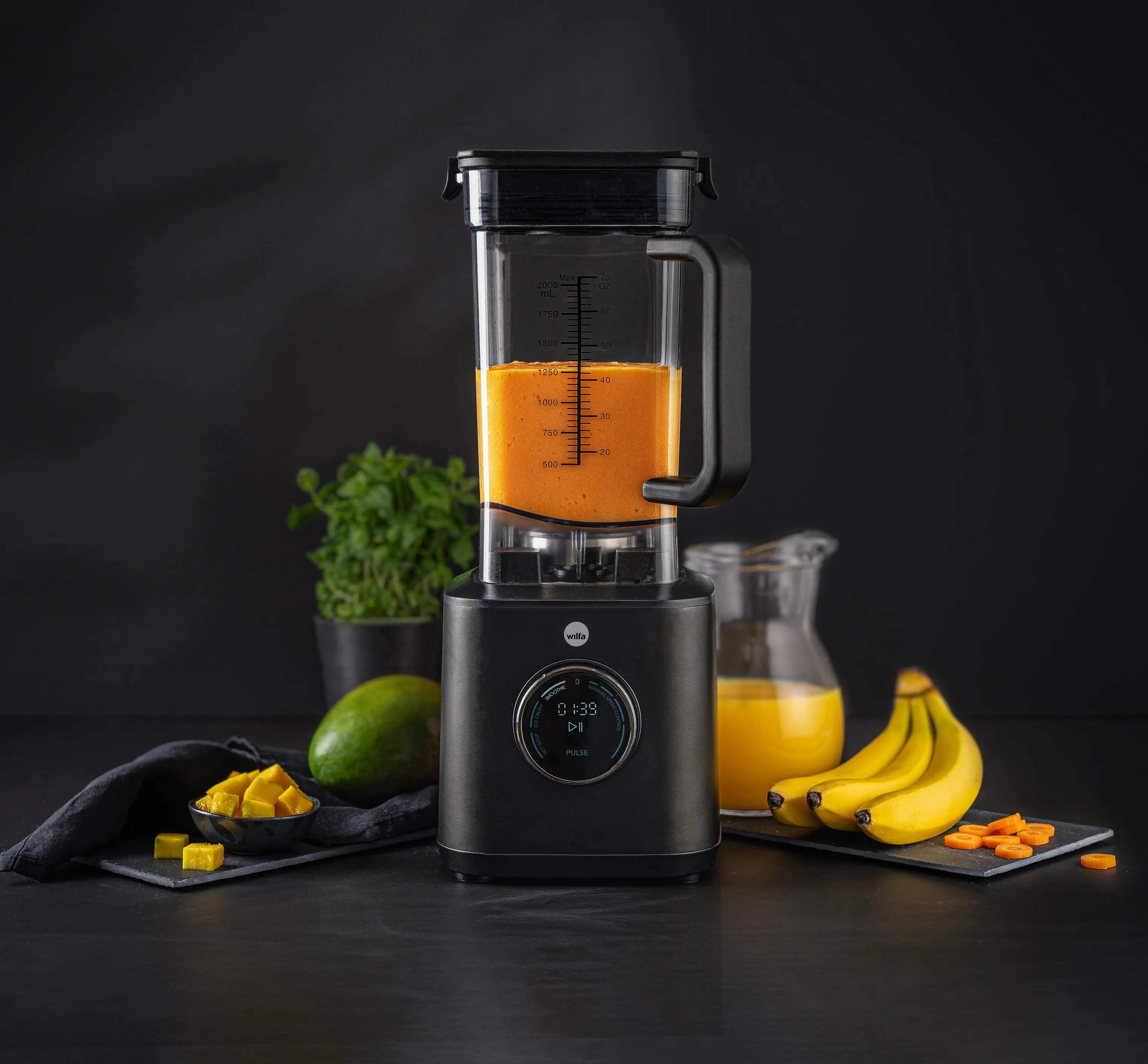 Wilfa Blendere Powerblender PB1B-P2000 i Sort, 2