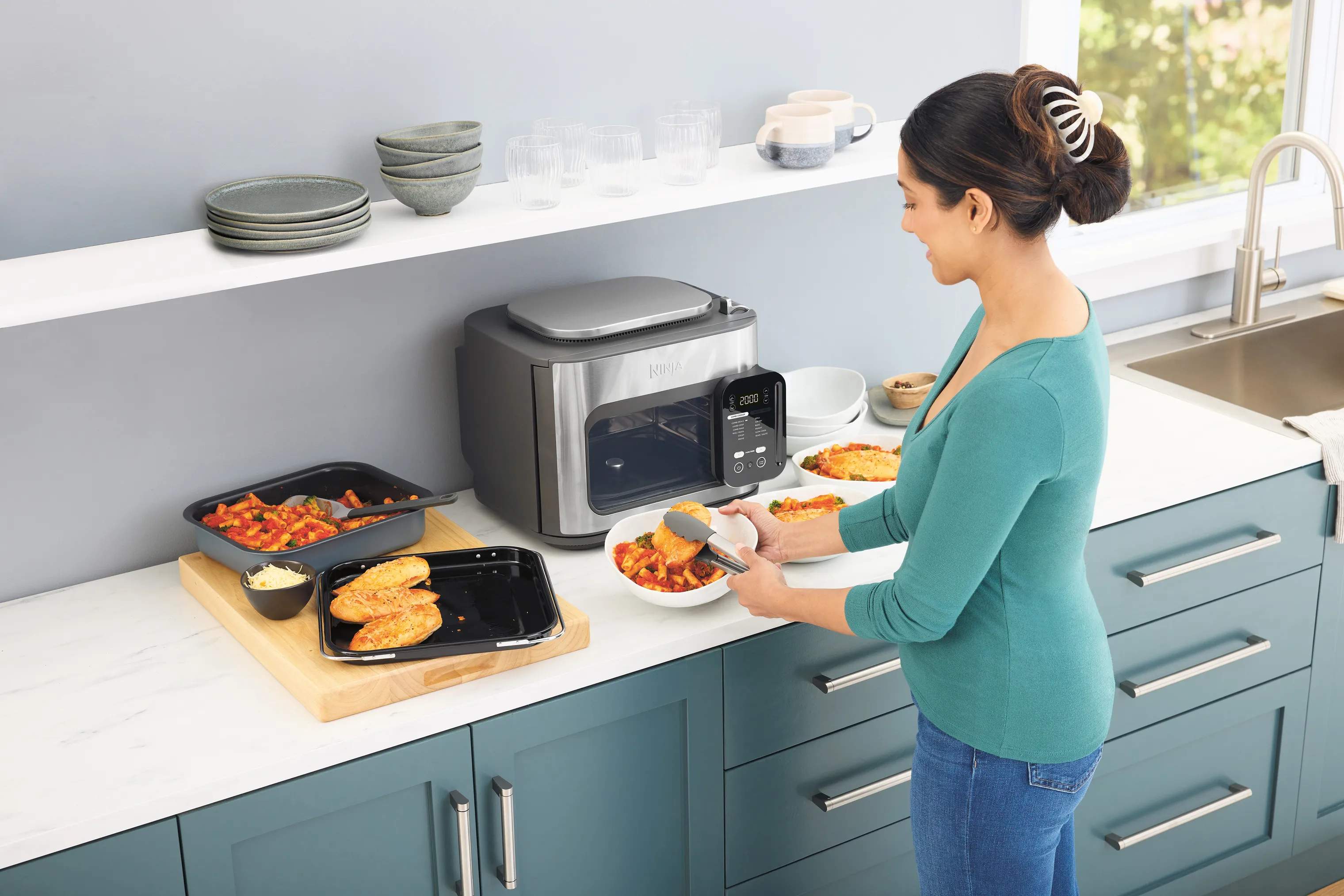 Ninja Airfryers Ninja Combi 12-I-1 Multicooker i Grå, 2