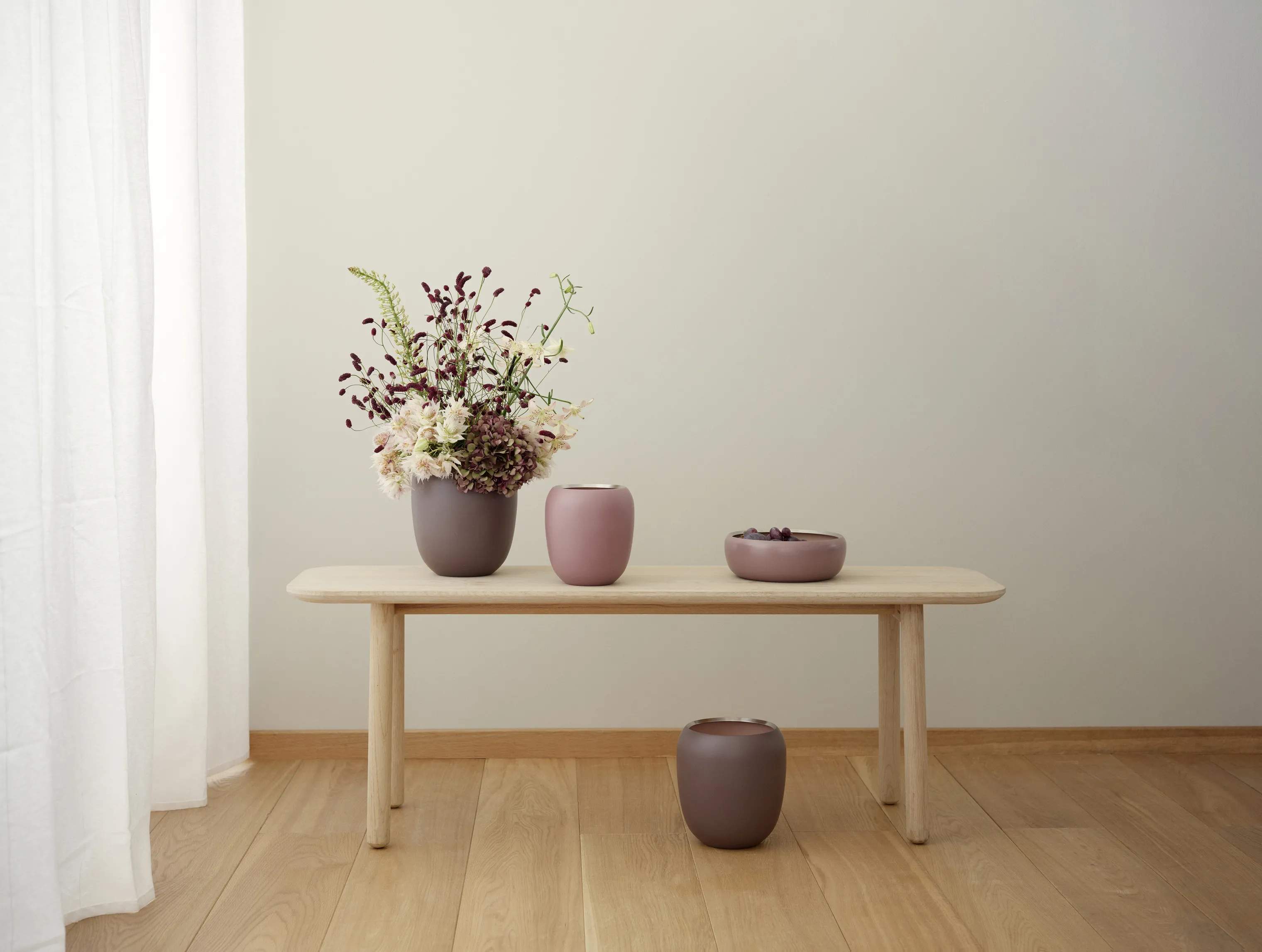 Stelton Vaser Ora Vase i Powder, 17 cm, 2