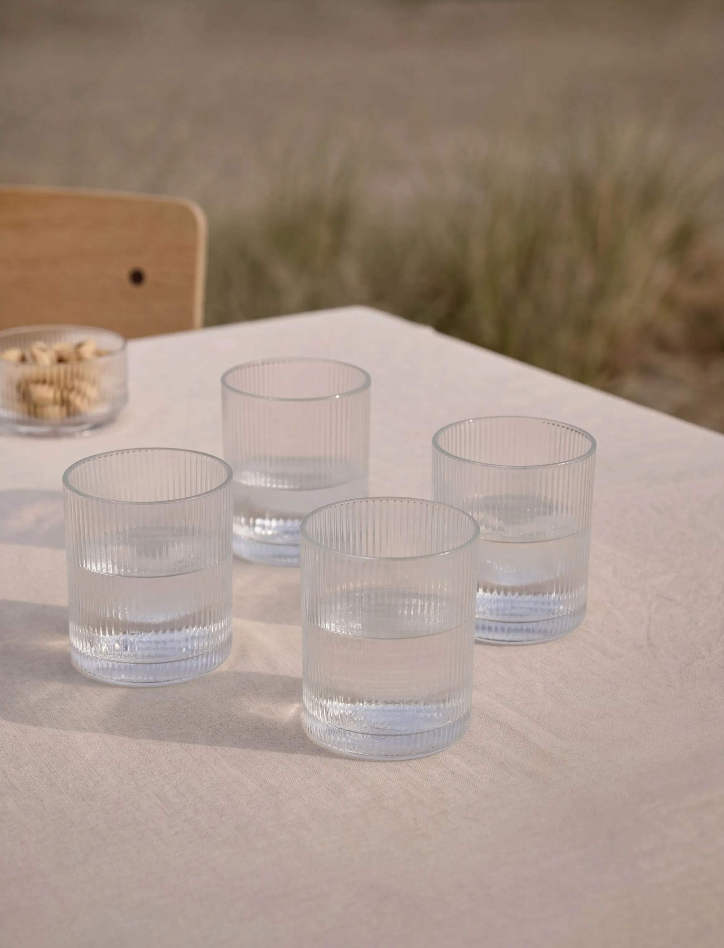 Stelton Lowball glas Pilastro Lowball Glas - 4 stk. i klar, 3
