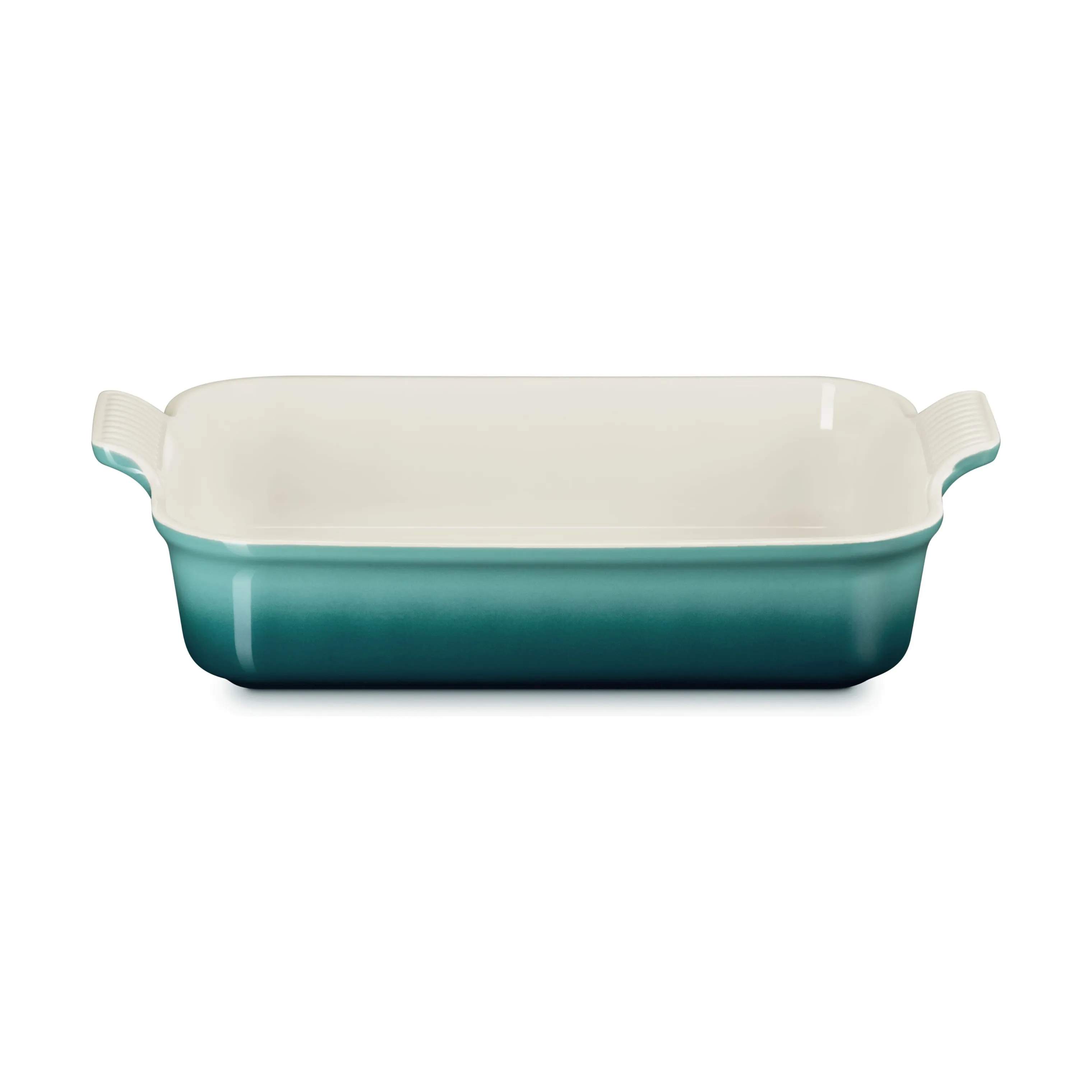 Le Creuset Ovnfaste fade Signature Heritage Ovnfast Fad i Bleu Riviera, B25 x L38,25 cm, 5