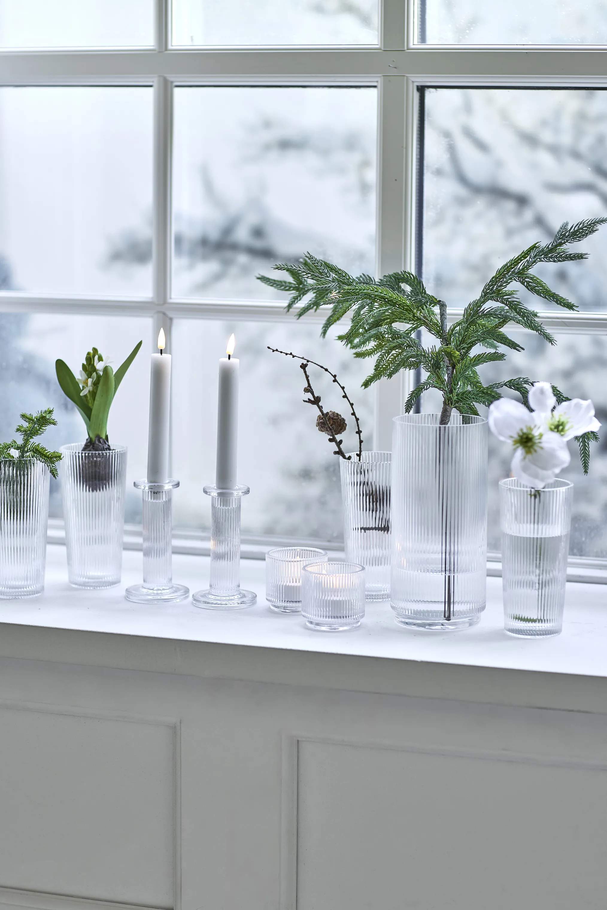 Stelton Vaser Pilastro Vase i Klar, 2