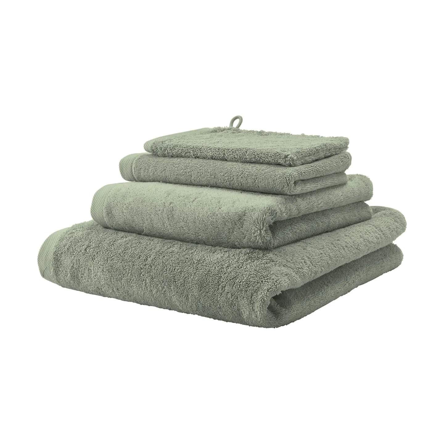 Aquanova Håndklæder London Badehåndklæde i Thyme, B70 x L130 cm, 2