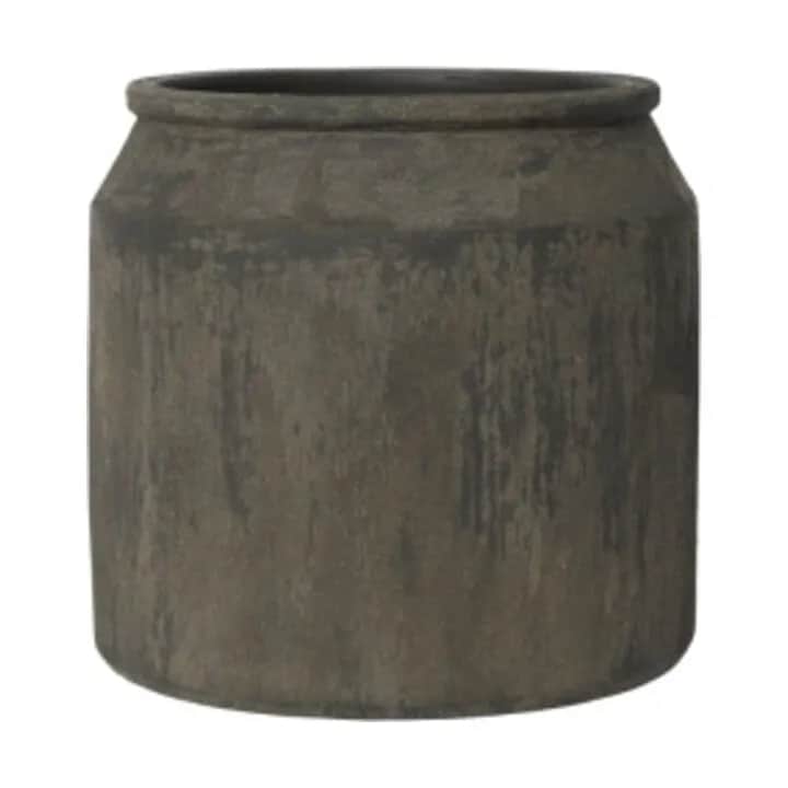 Broste Copenhagen Urtepotteskjulere Uma Urtepotte i Grå, 24 cm, 1