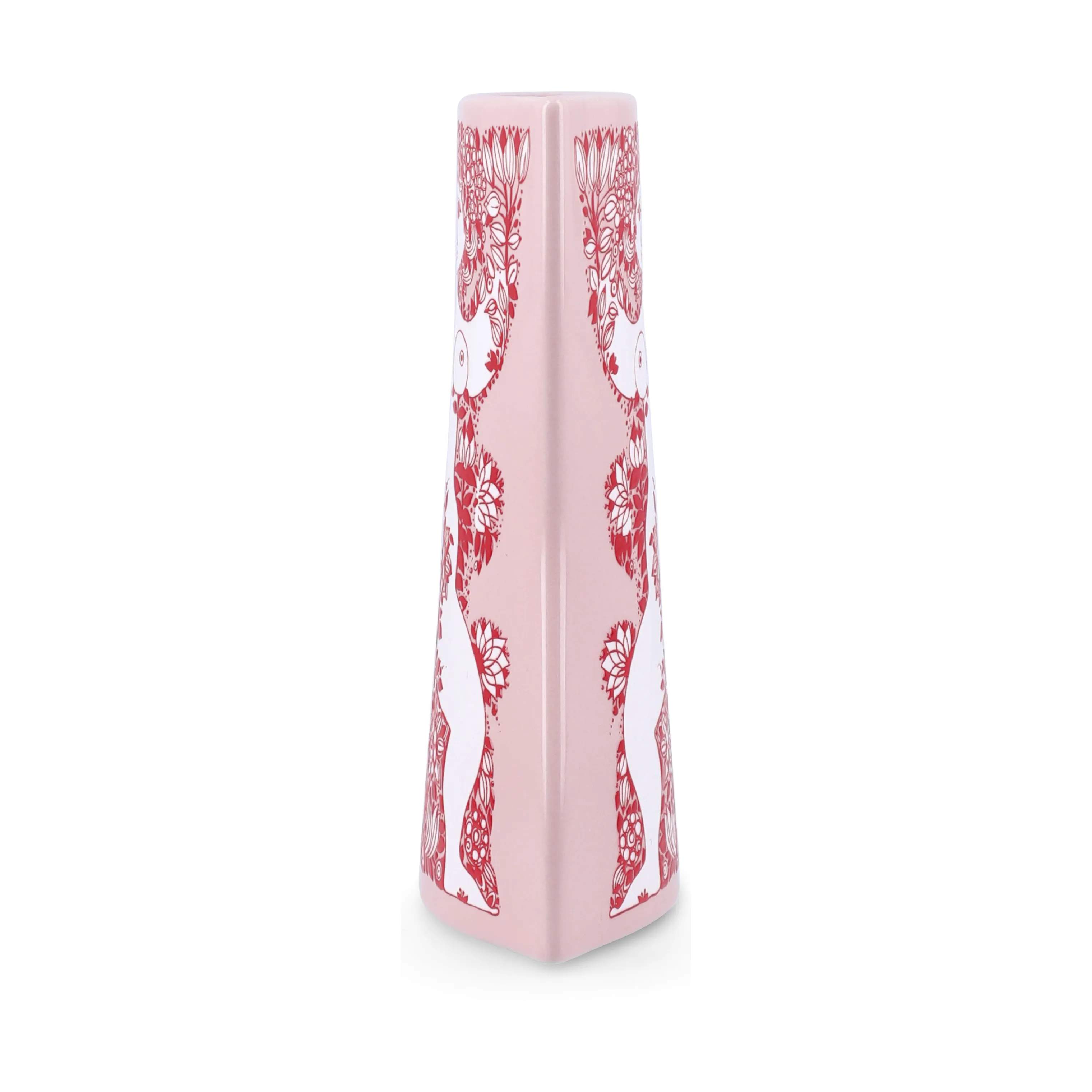 Bjørn Wiinblad Vaser Nina Vase i Pink/Rød, 6
