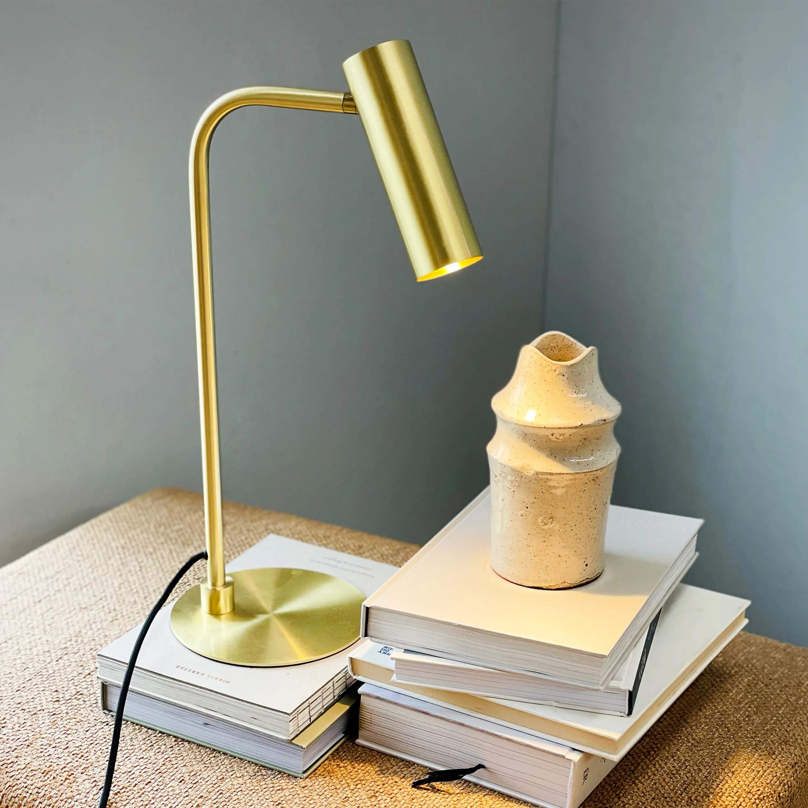 Dyberg Larsen Bordlamper Skagerrak Bordlampe i Messing, 2