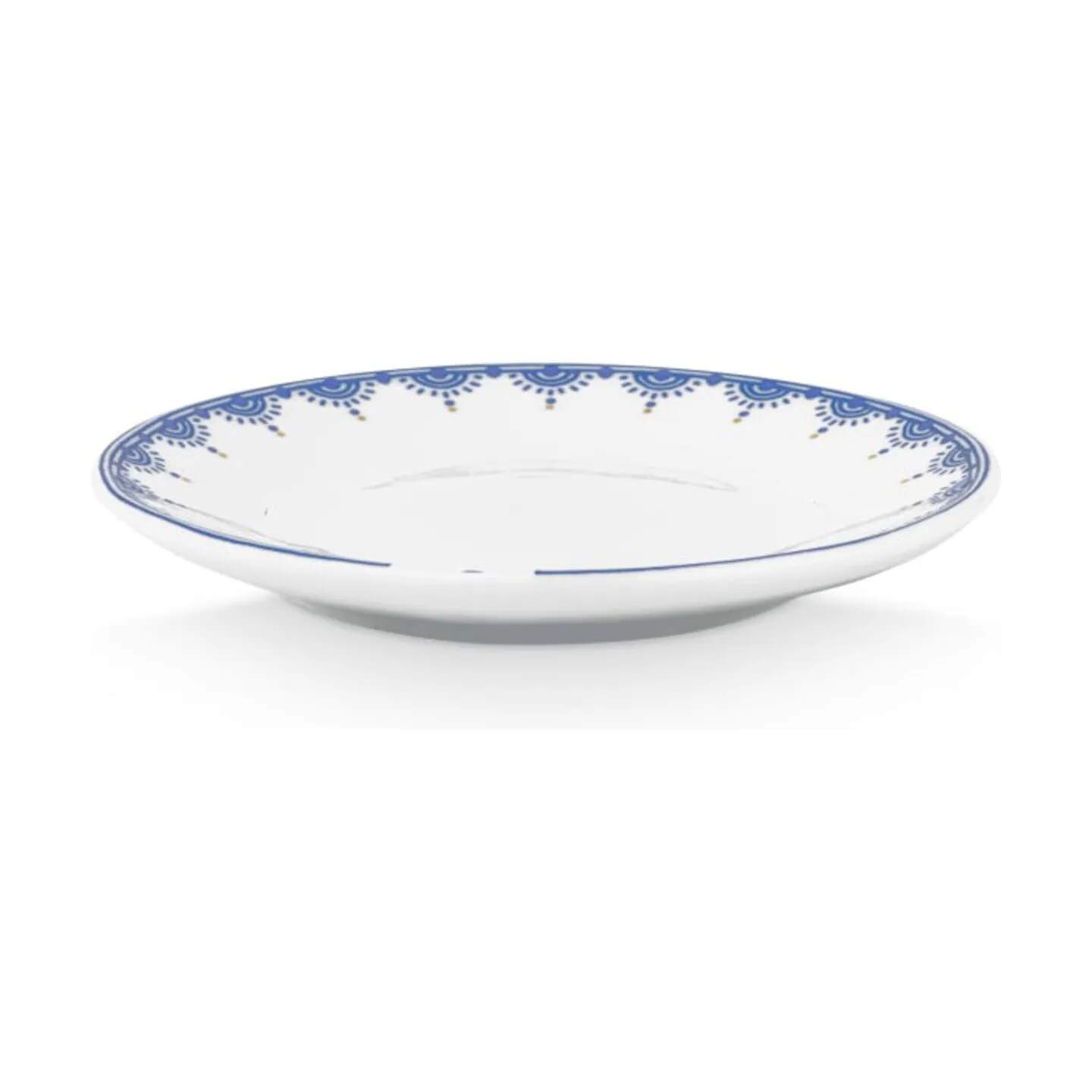 PIP Studio Kagetallerkener Blue Bird Kagetallerken i Blå / Hvid, 4
