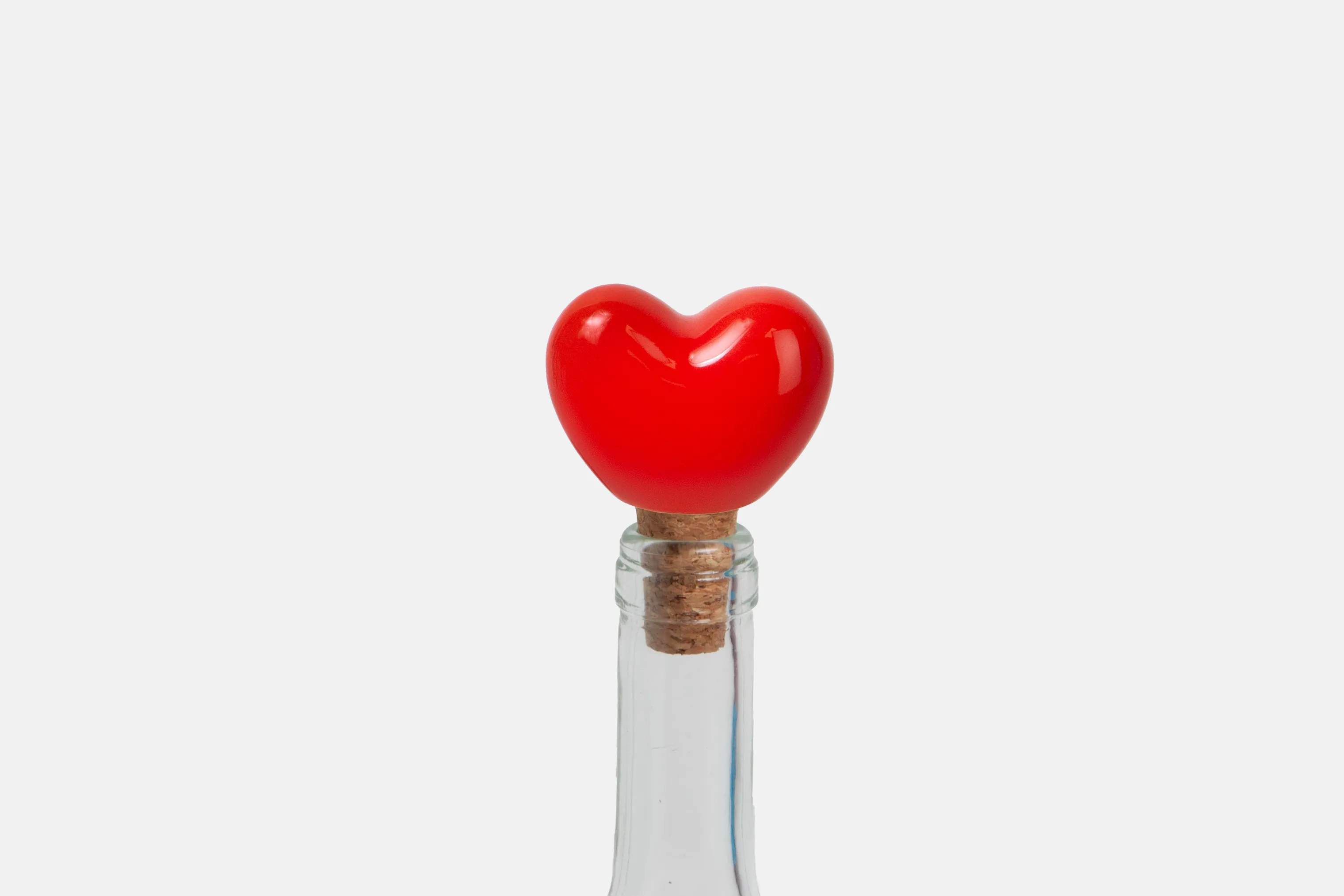 DOIY Vinpropper Flaskeprop - Love i Rød, 2
