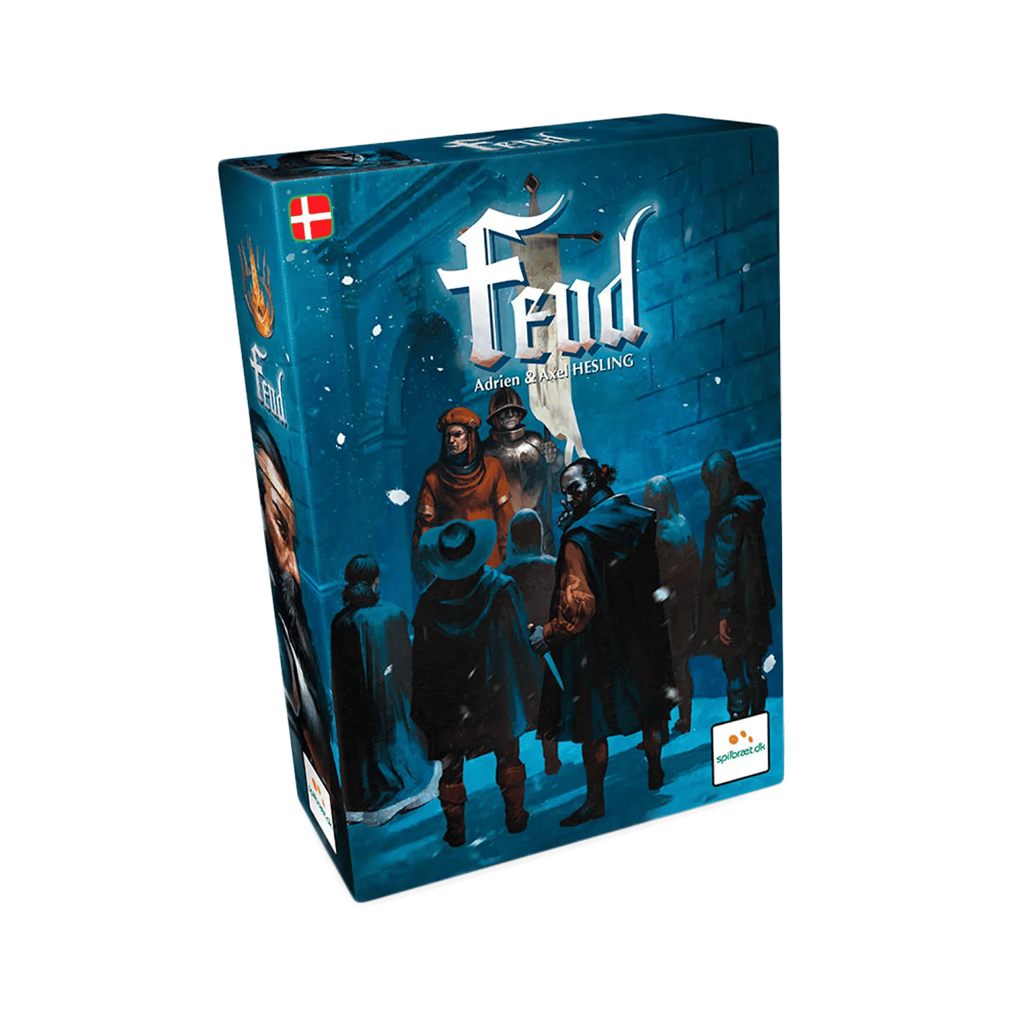 Spilbræt Spil Kortspil - Feud i Multifarvet, 1