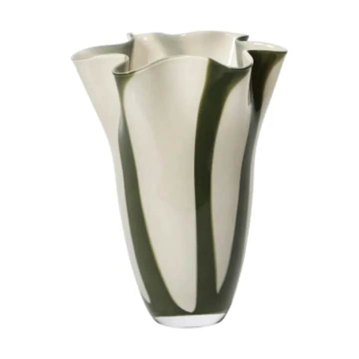 Broste Copenhagen Vaser Liva Vase i Grøn, 31,5 cm, 1