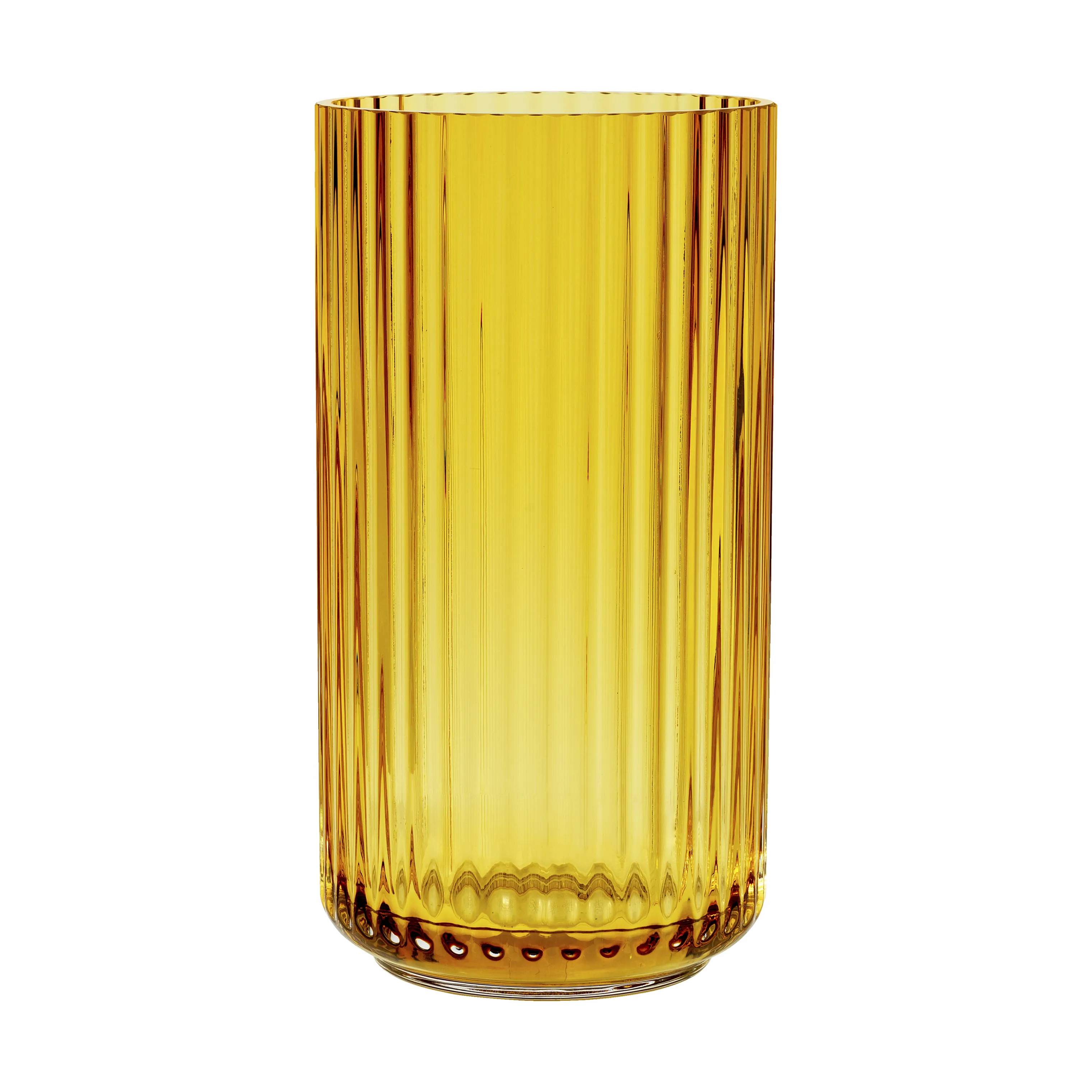Vase, amber, large
