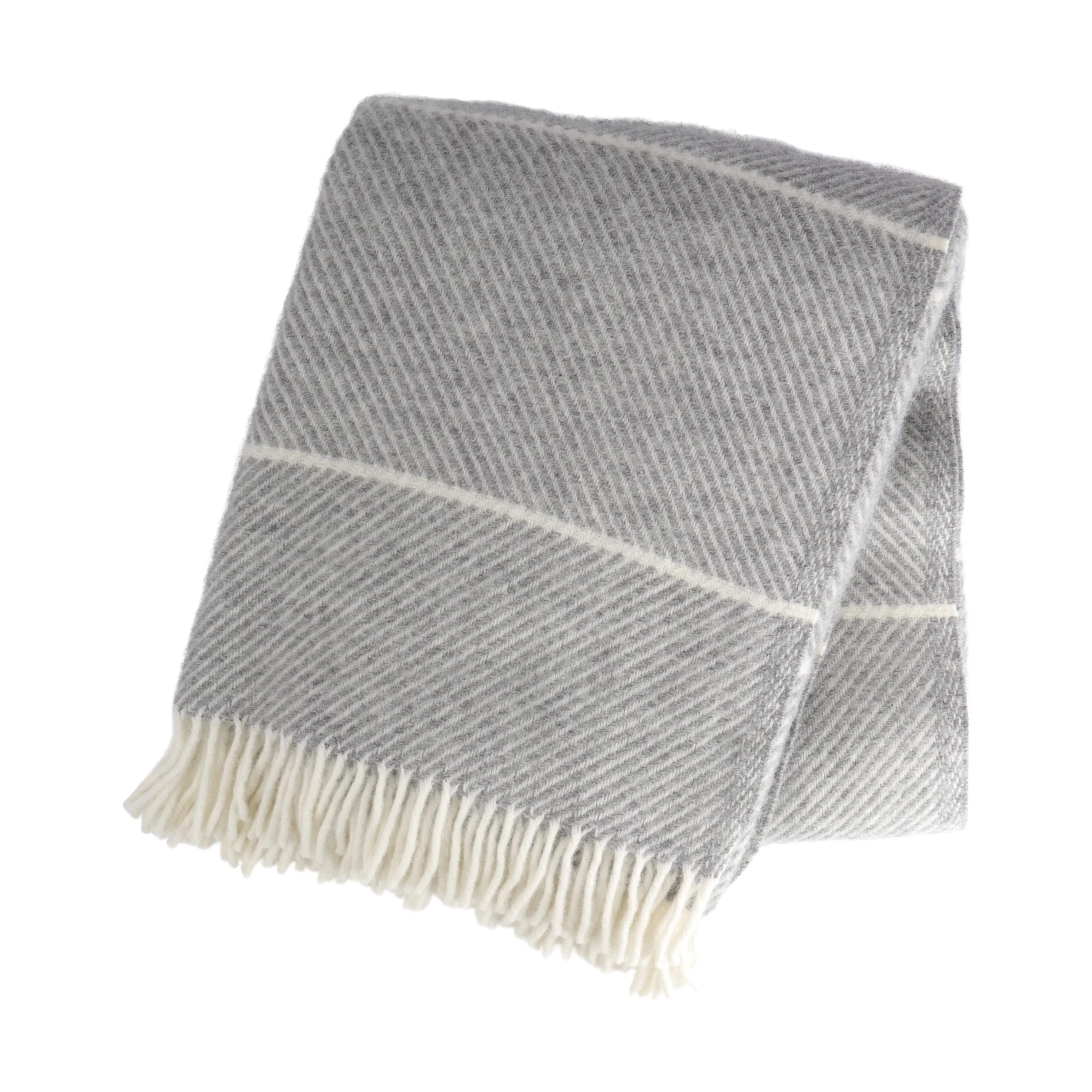Rosenhills Væveri Plaider Aya Plaid i Grey, 2