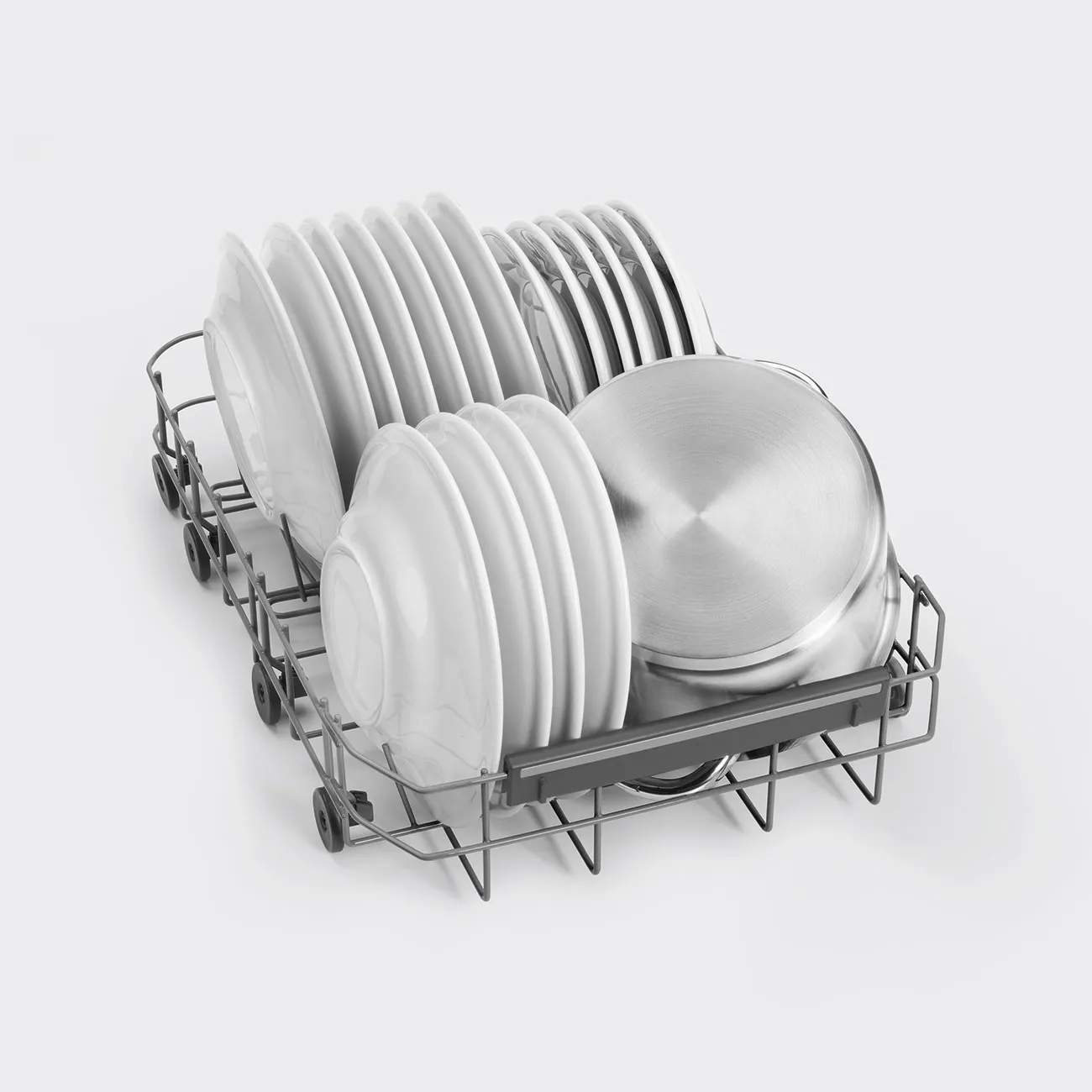Smeg Opvaskemaskiner Opvaskemaskine i Sort, 5