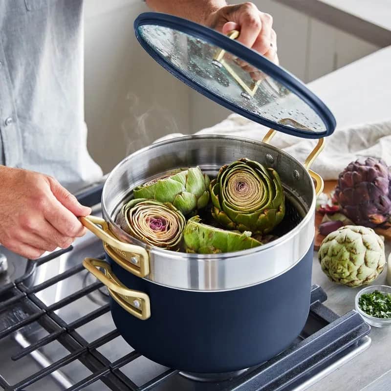 Greenpan Gryder Tucci Stegegryde i MARINO, 3