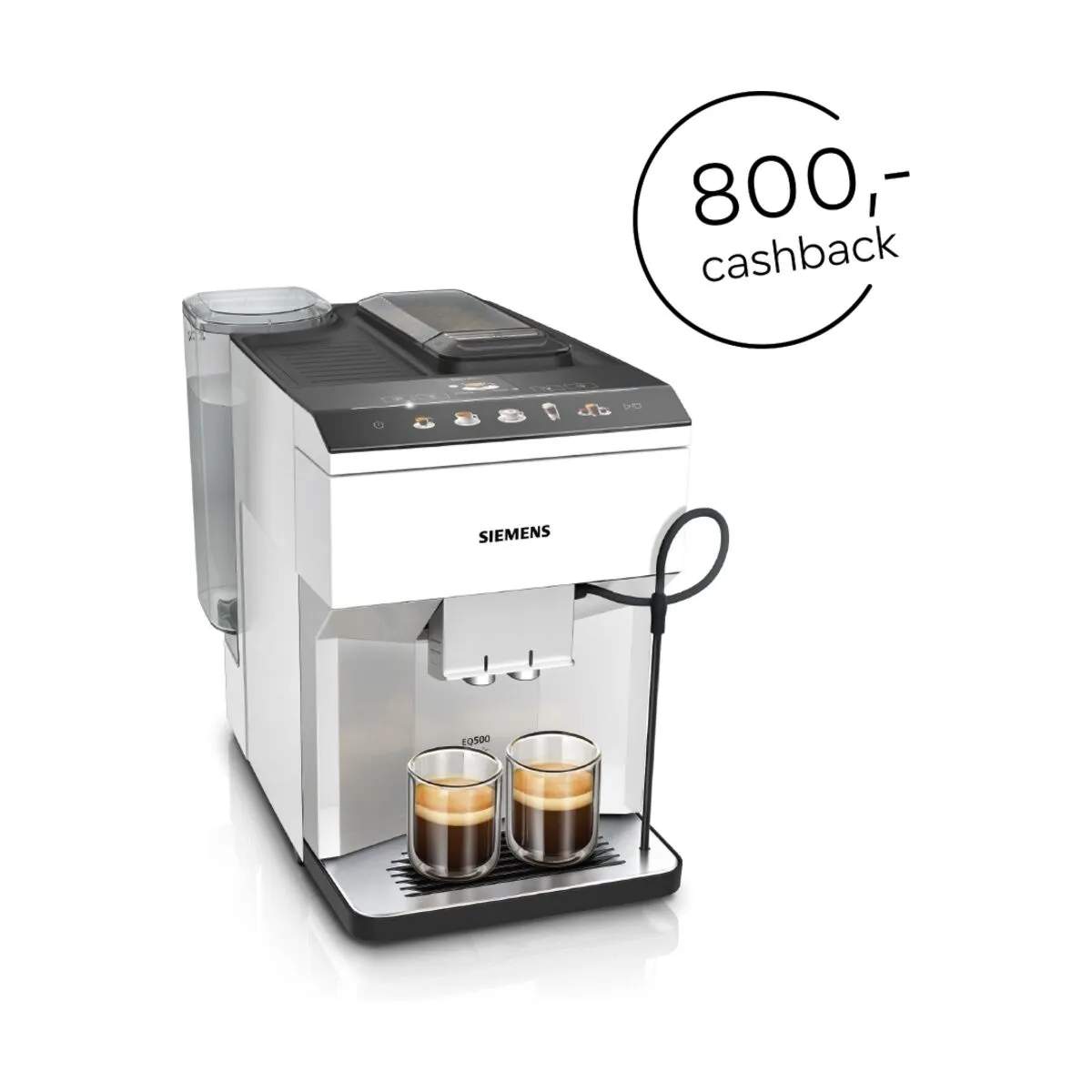 EQ500 Espressomaskine TP515R02, hvid, large