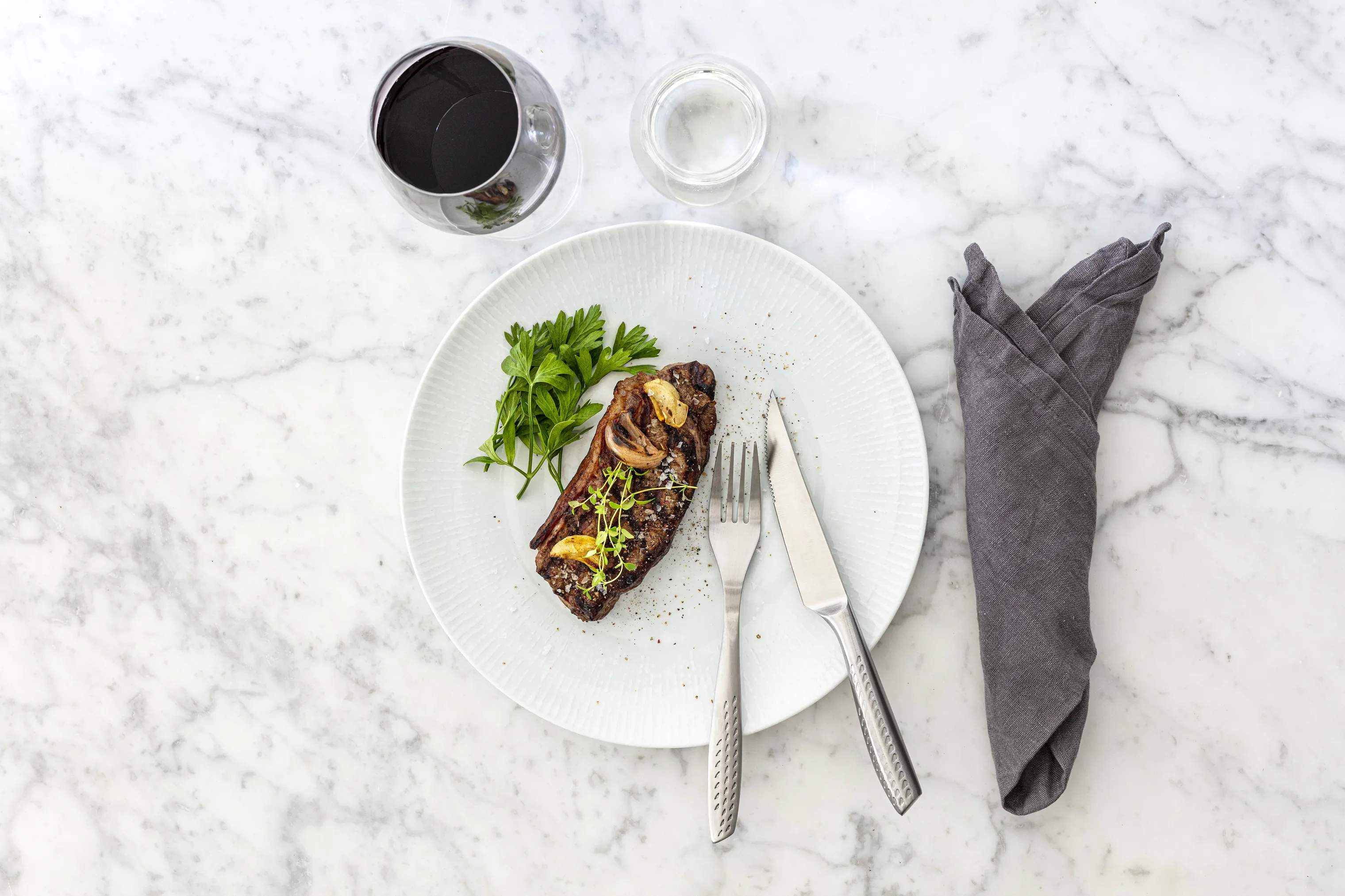 erik bagger a/s Bestiksæt Timeless Steakbestik - 8 dele i Stål, 2