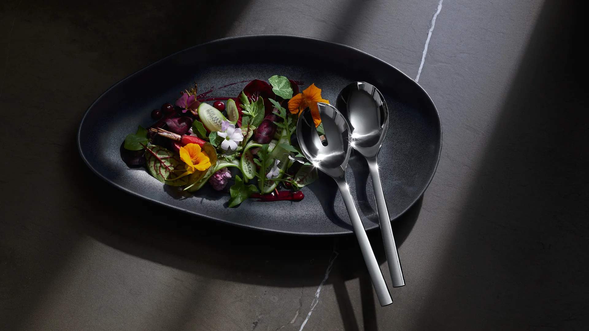 WMF Salatbestik Nuova Salatbestik - 2 dele i 30 cm, 2