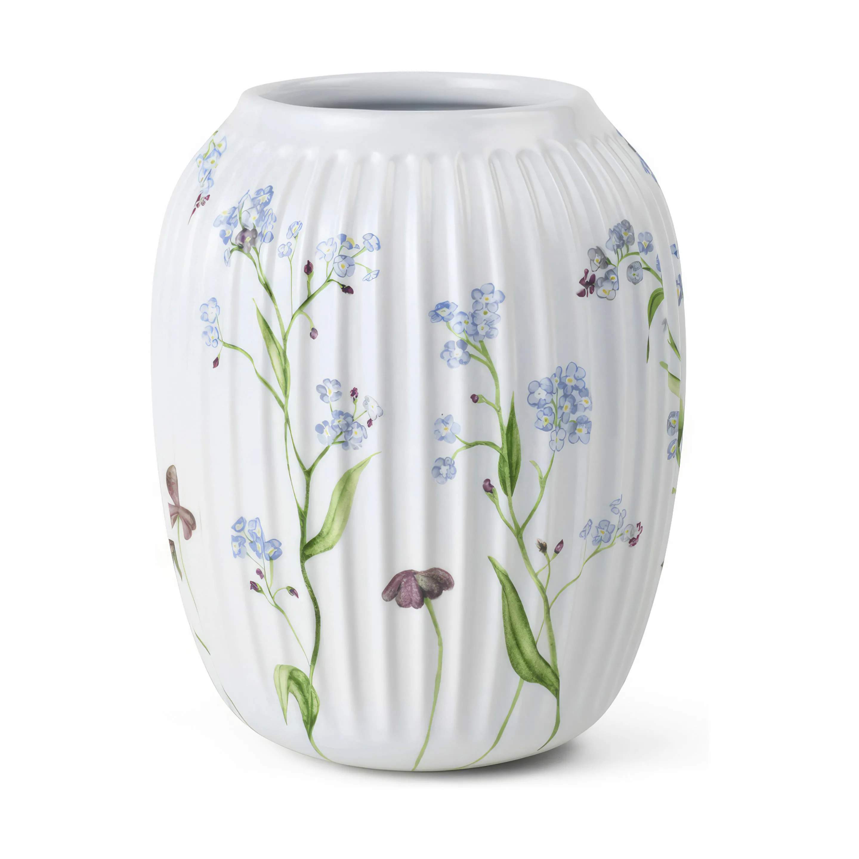 Hammershøi Sommer Vase, forglemmigej, large