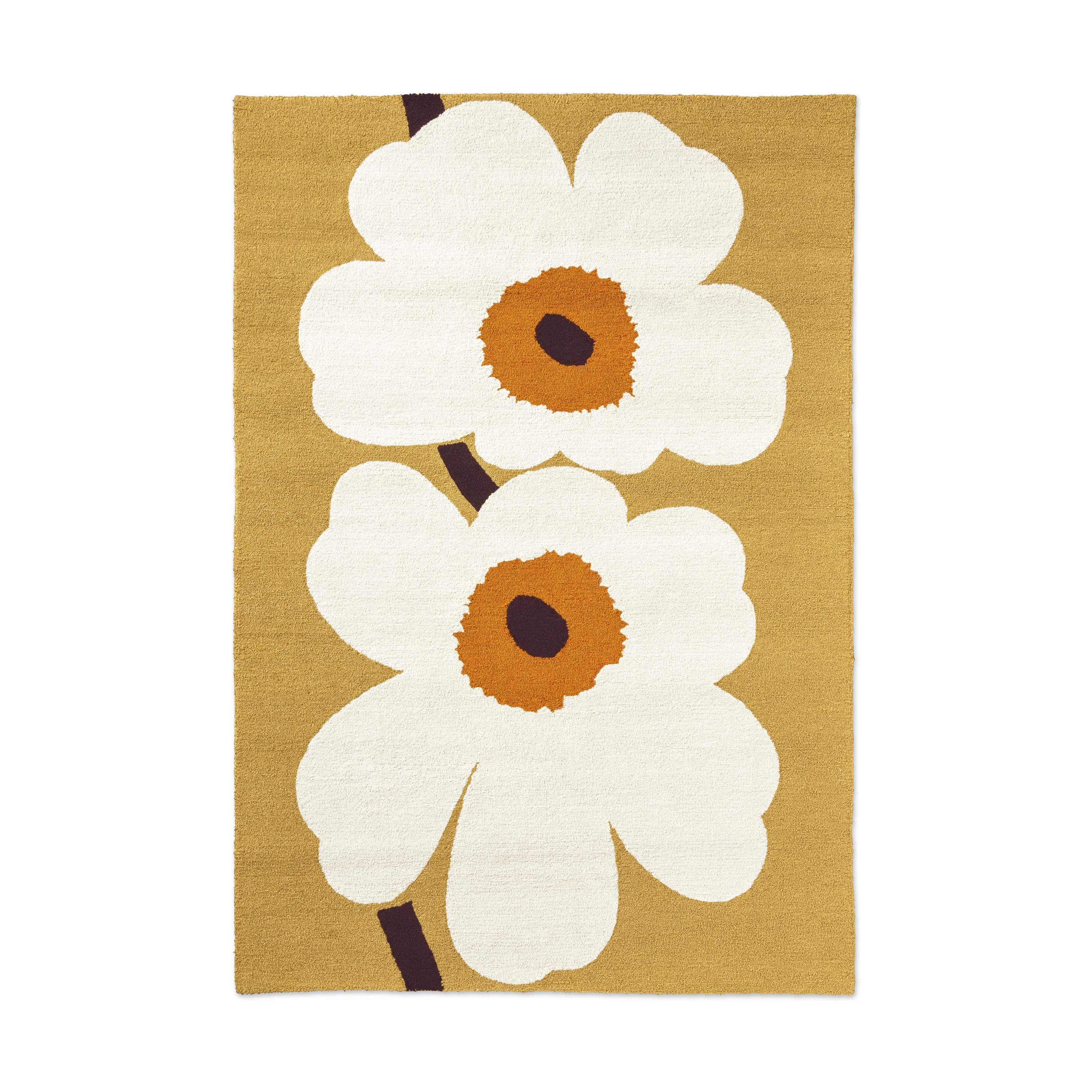 Marimekko by Brink & Campman Gulvtæpper Unikko Udendørsgulvtæppe i Honey, B140 x L200 cm, 1
