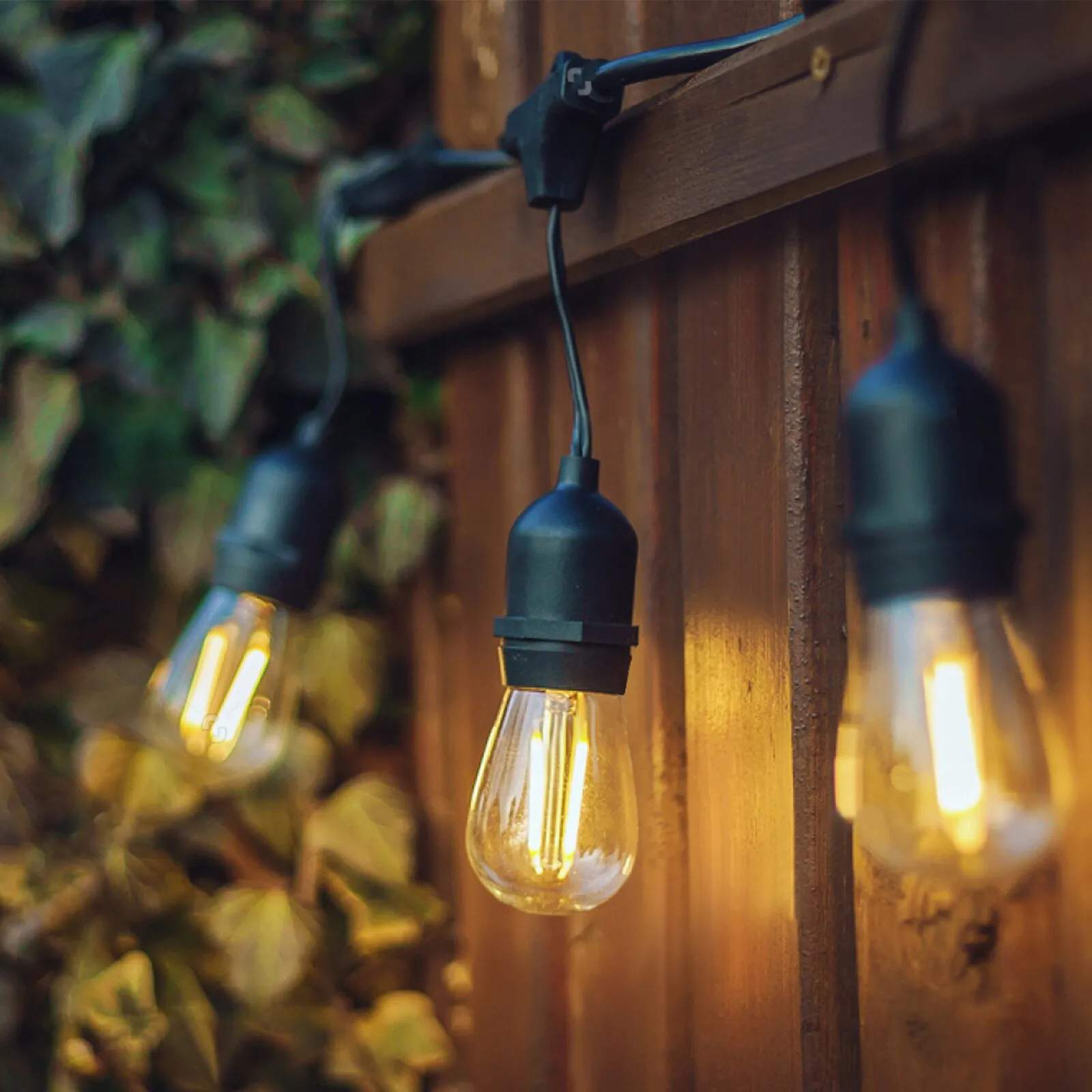 Lite Bulb Moments Lyskæder LED Strip Light Smart LED Lyskæde - Vintage i sort, 2