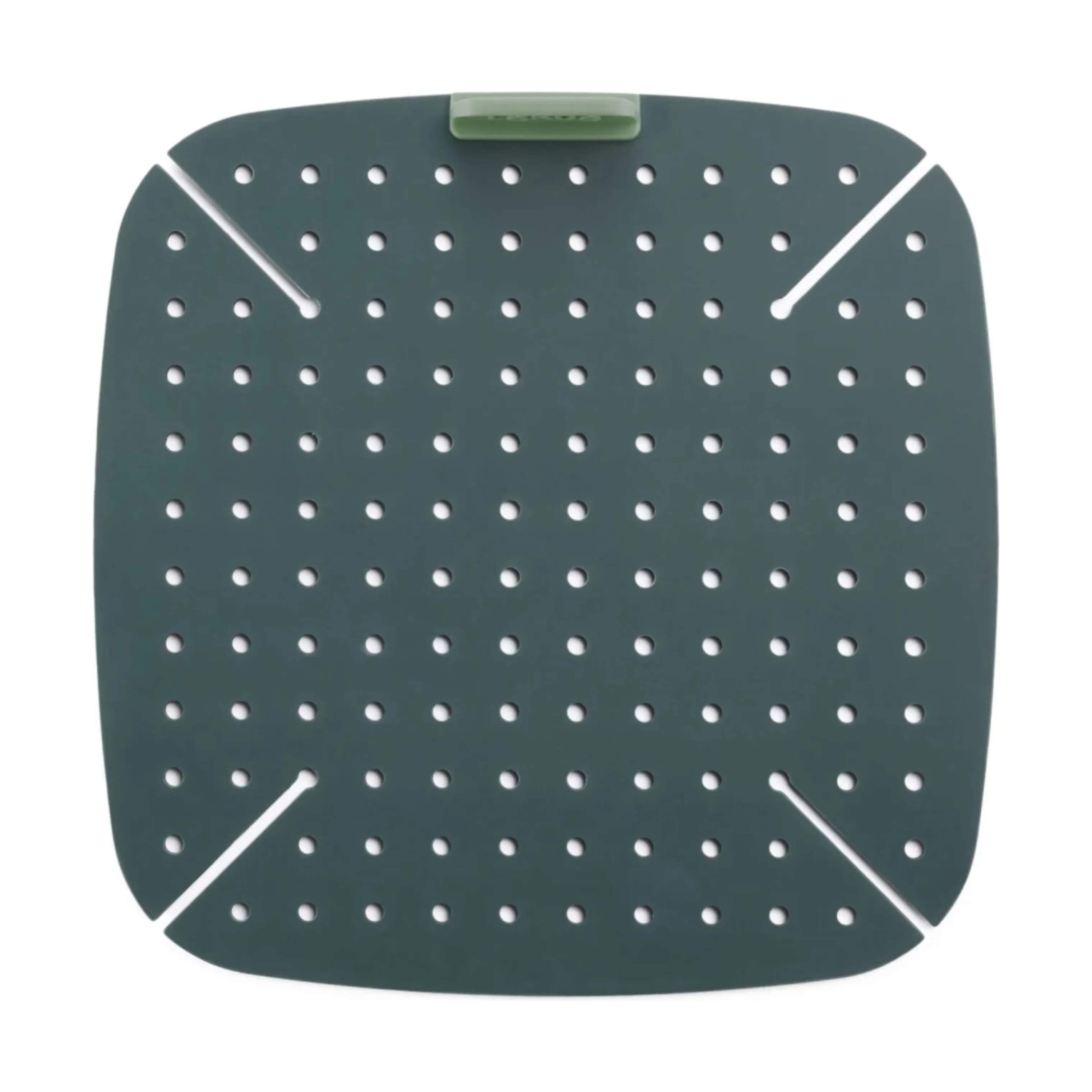 Silikonemåtte til Airfryer, grå, large