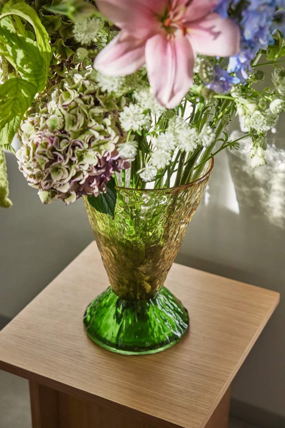 Hübsch Vaser Abyss Vase i Brun/Mørkegrøn, 3