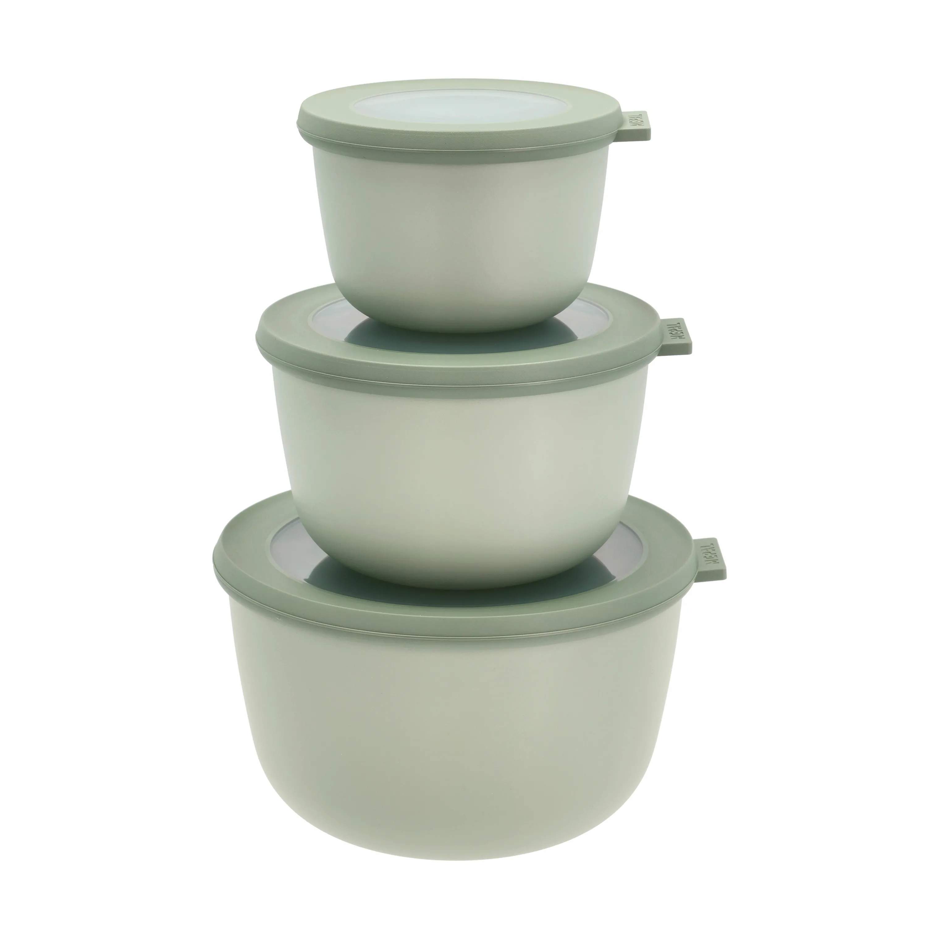 Cirqula Røreskålesæt Høj - 6 dele, nordic sage, large