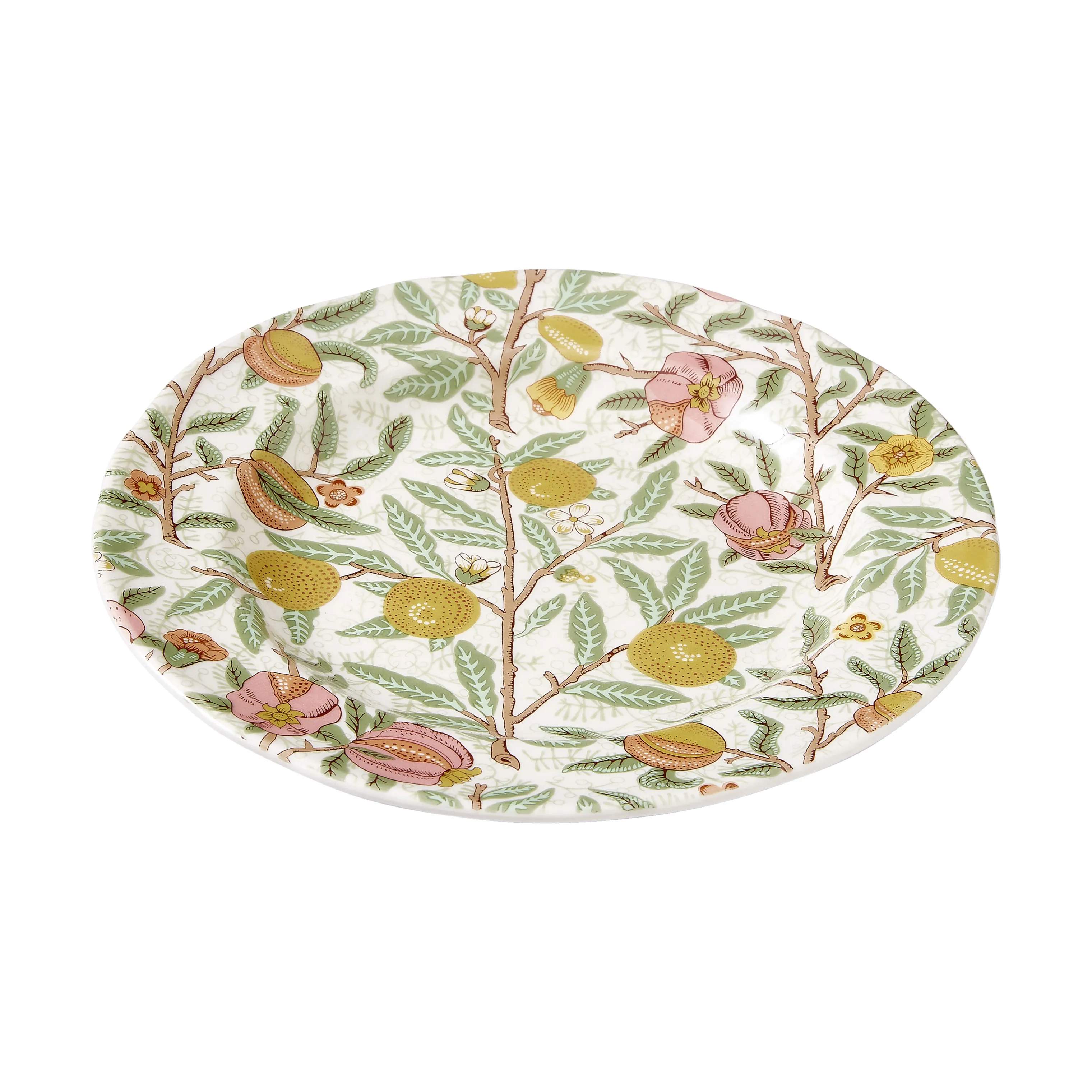 Spode Frokosttallerkener Morris & Co Tallerken i Lyserød/Grøn/gul/orange, 1