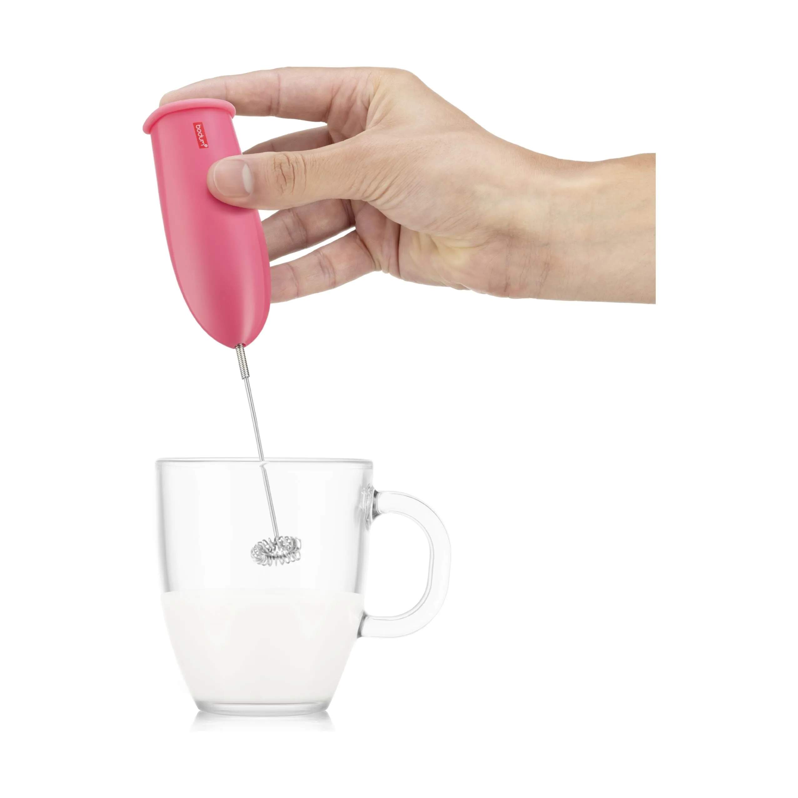 Bodum Mælkeskummere Schiuma Mælkeskummer i Pink, 2