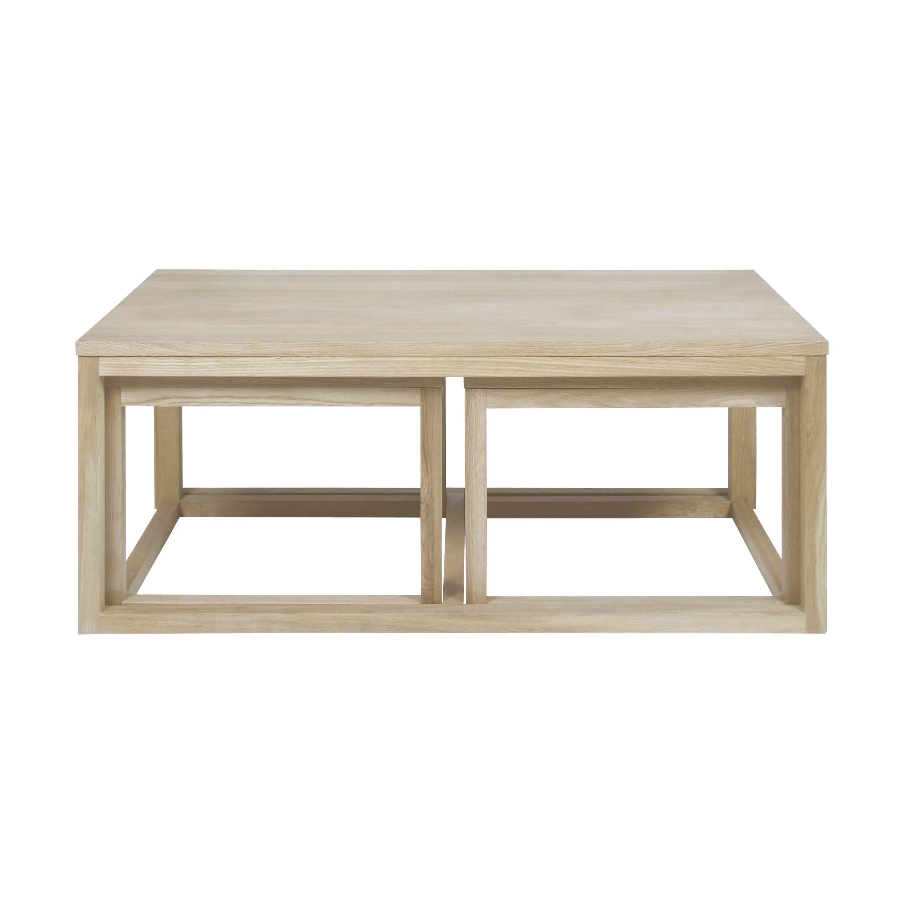 CASA Living Sofaborde Cornus Sofabordssæt i Natur, 3
