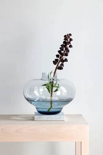Kosta Boda Vaser Kappa Vase i Blå, 21 cm, 2