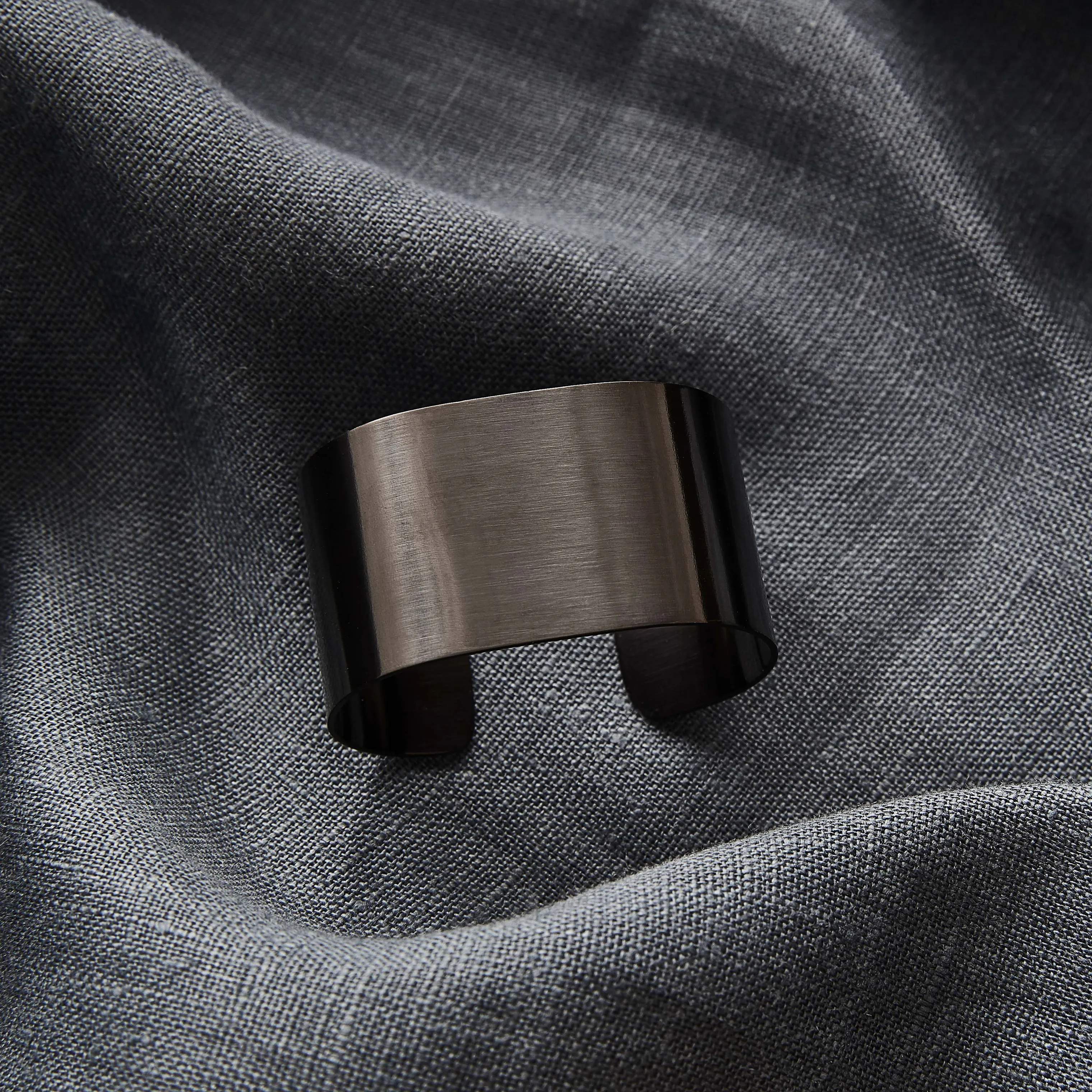 RAW by Aida Servietringe og -holdere Servietring - 4 stk. i Sort, 2