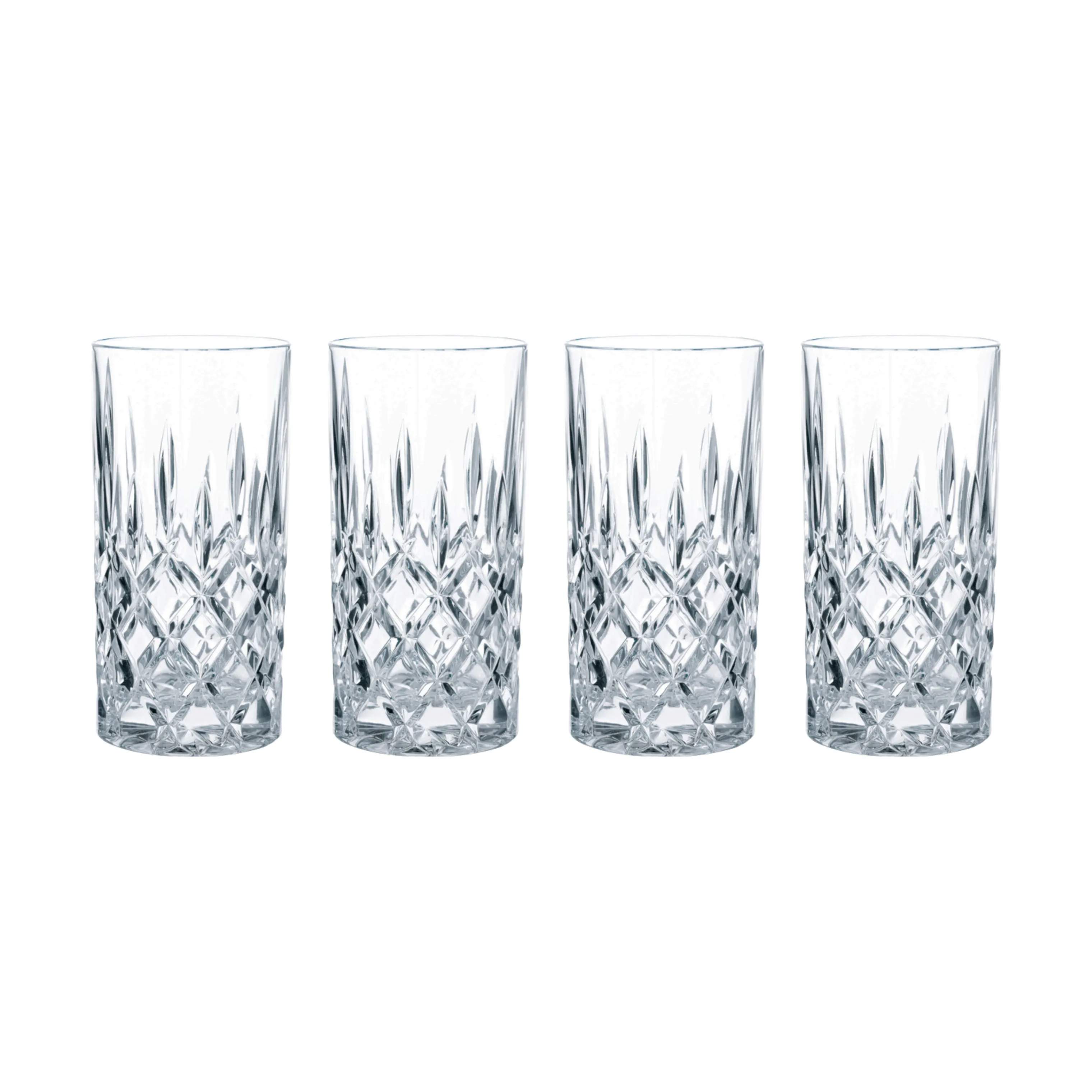 Nachtmann Highball glas Noblesse Longdrinkglas - 4 stk. i Klar, 3