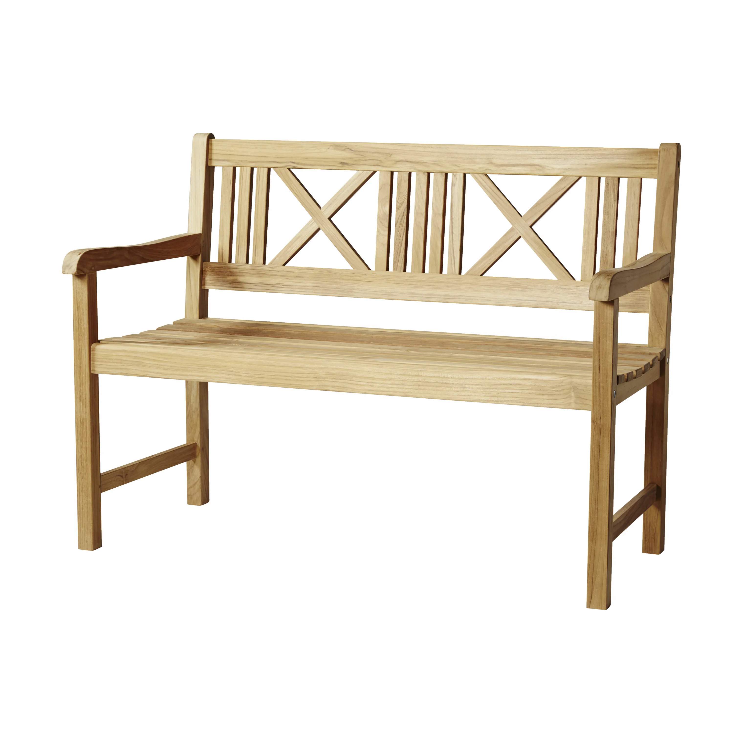cinas Havebænke Rosenborg Havebænk i Teak, 120 cm, 2
