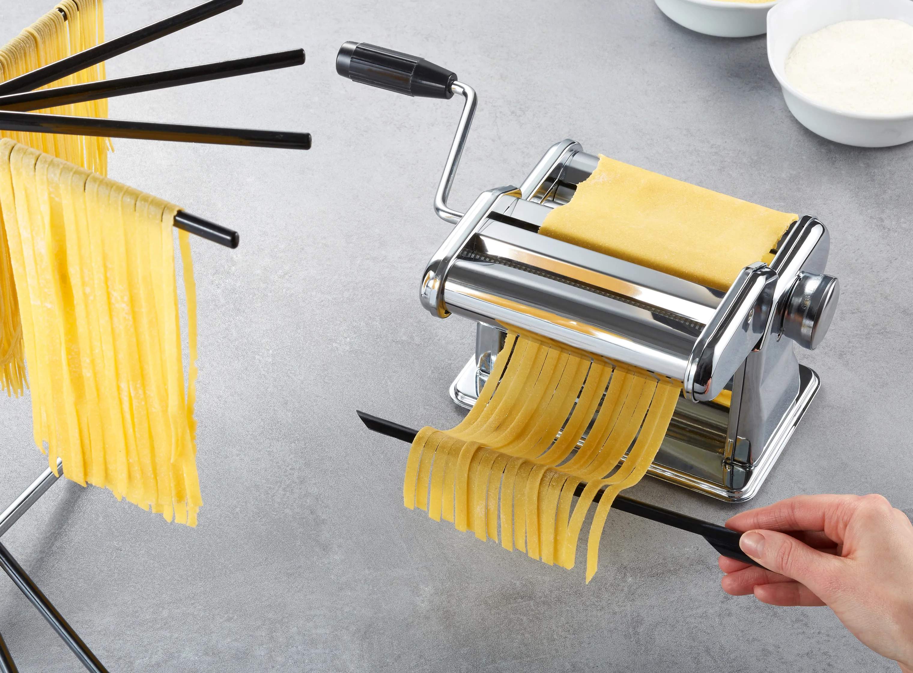 Gefu Ravioliudstyr Diverso Pastastativ i Sort/sølvfarvet, 3