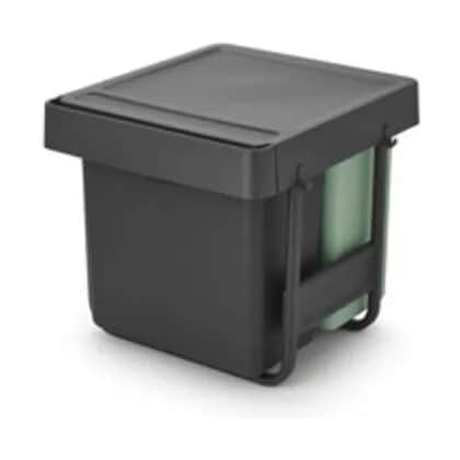 Brabantia Spande uden pedal Sort & Go Indbygningsmodul i 40 L, 4
